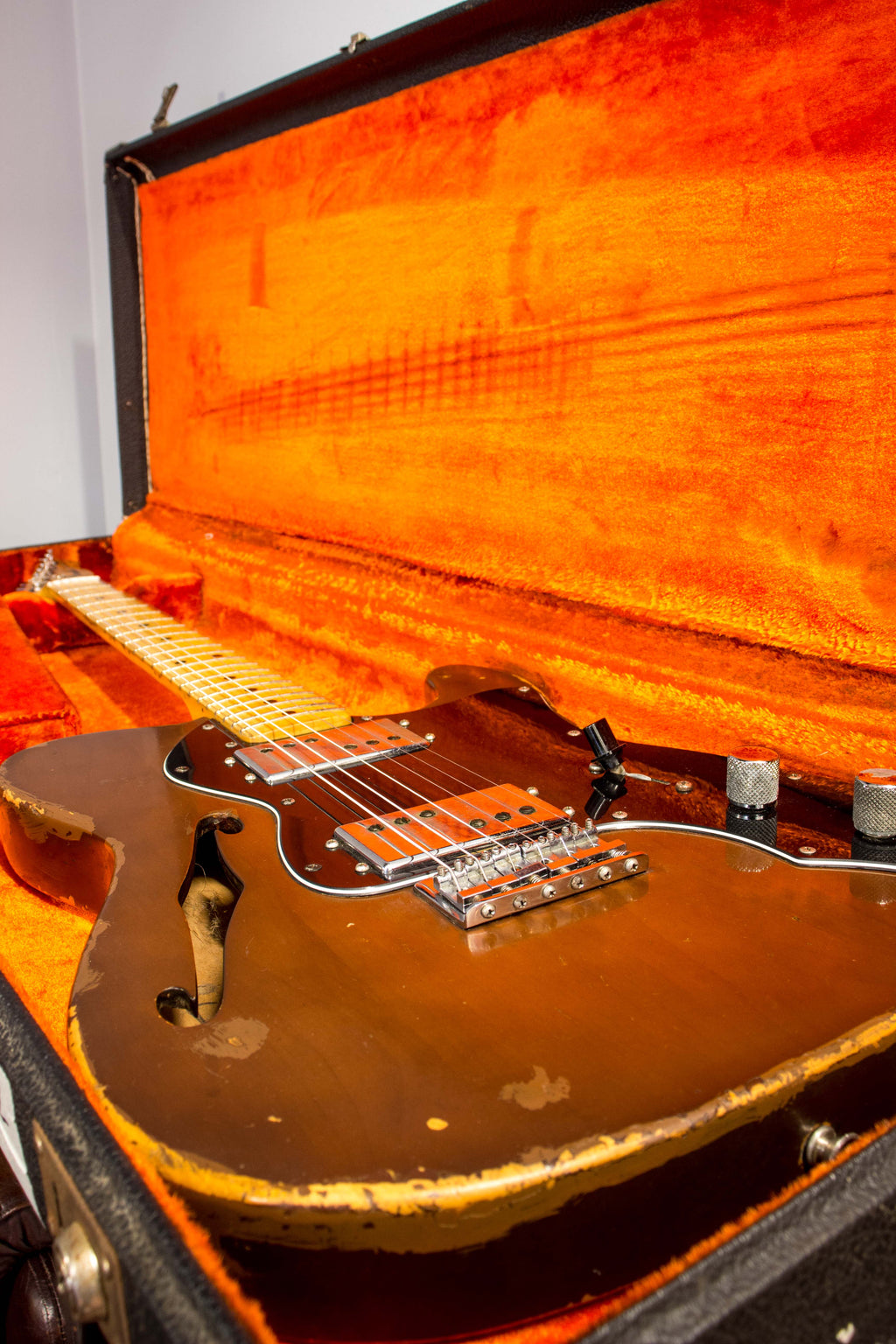 Fender Telecaster Thinline Mocha Brown 1972