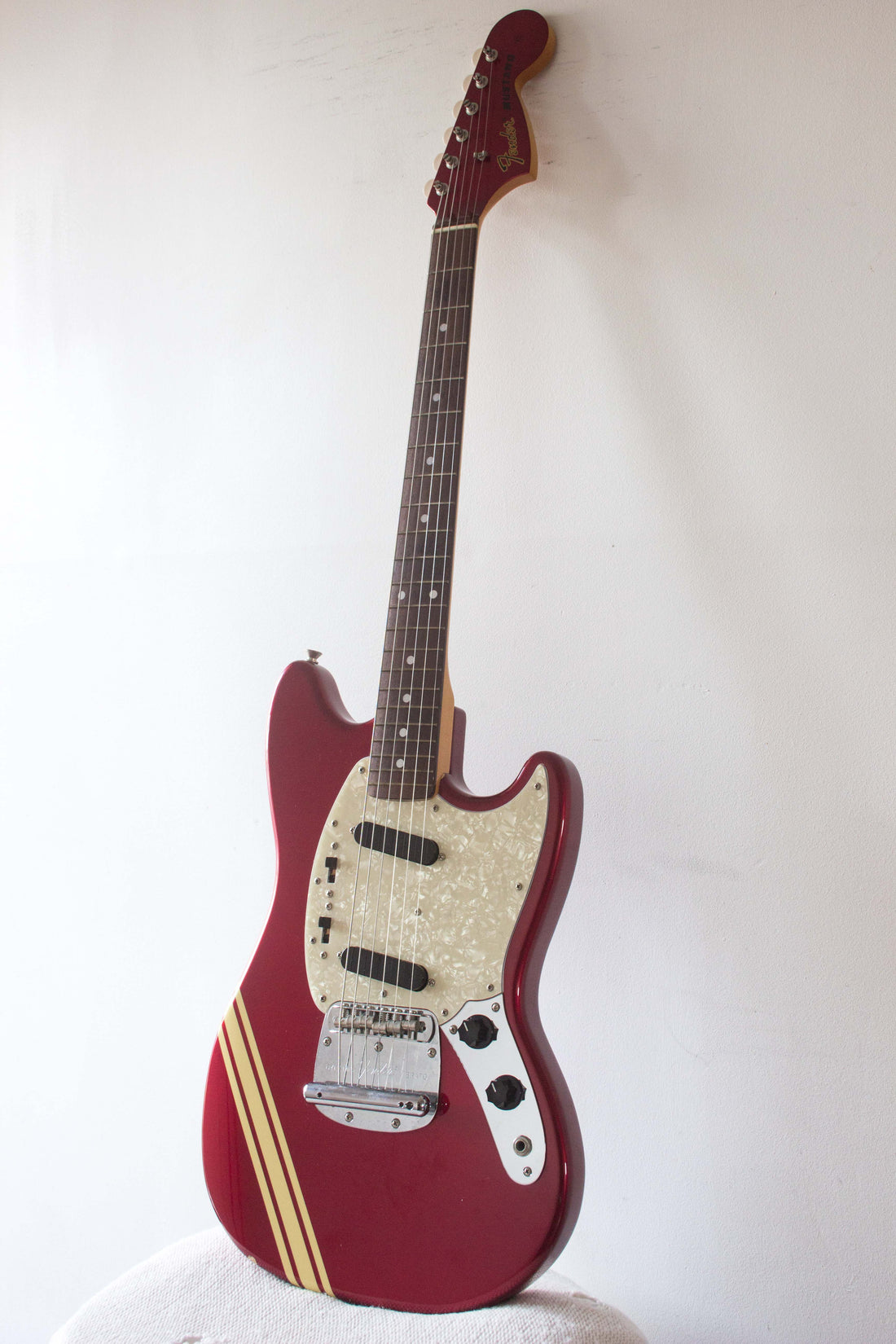 Fender '73 Reissue Competition Mustang MG73-CO Old Candy Apple Red 2007-10