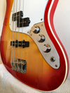 Used Fender Aerodyne Jazz Bass Fireglo