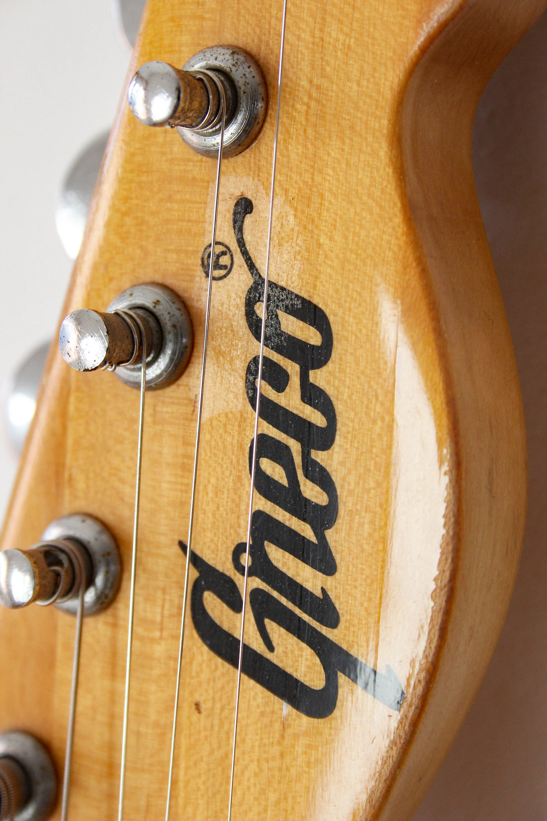 Used Greco Thinline Tele Natural Gloss 1975