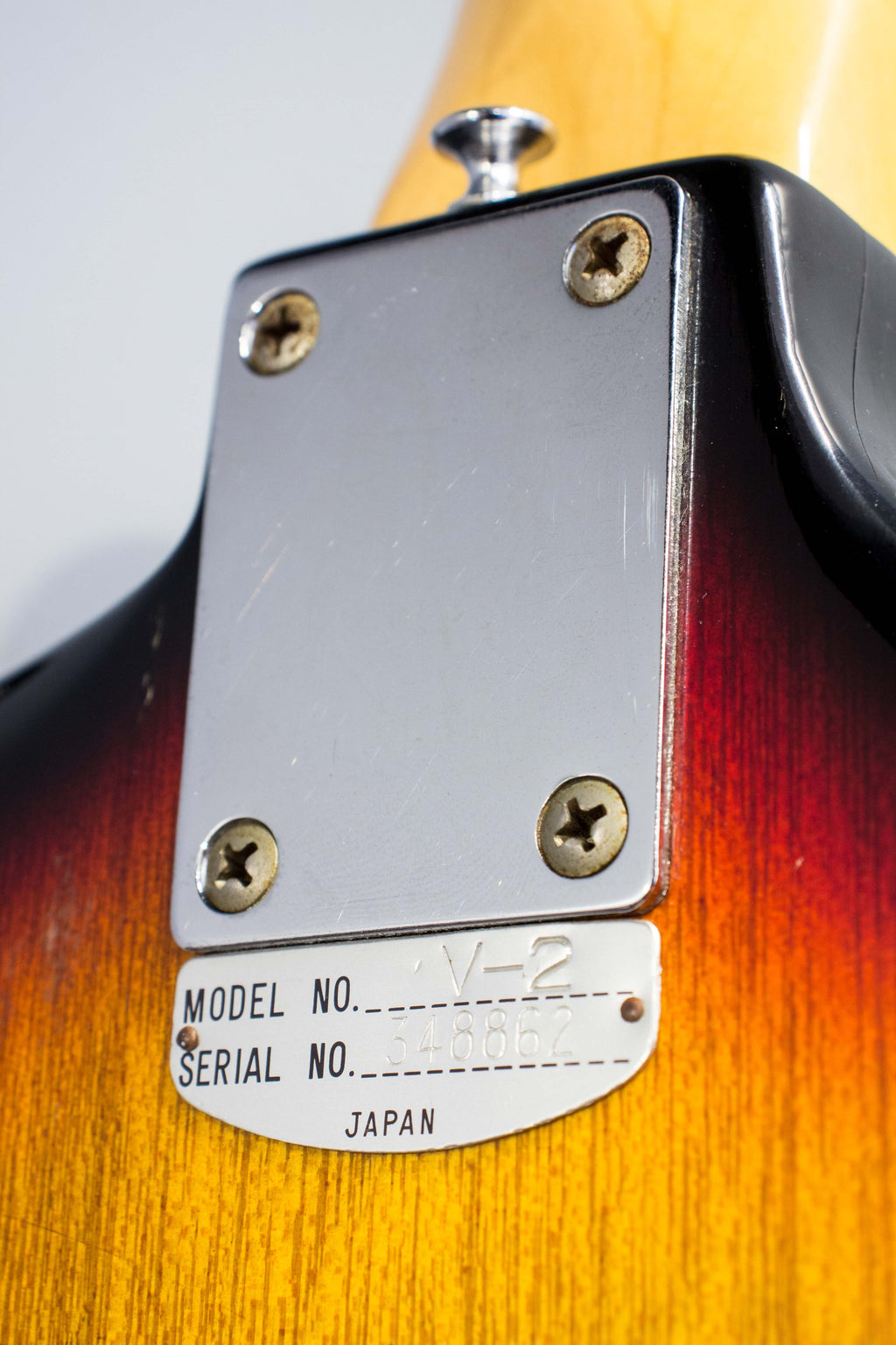 Teisco V-2 Ventures Style Sunburst 1968