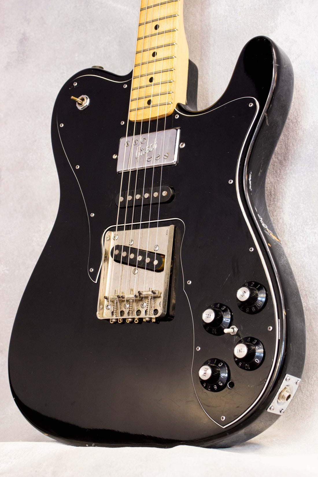 Greco Spacey Sounds TC500 Tele Custom Style Black 1974