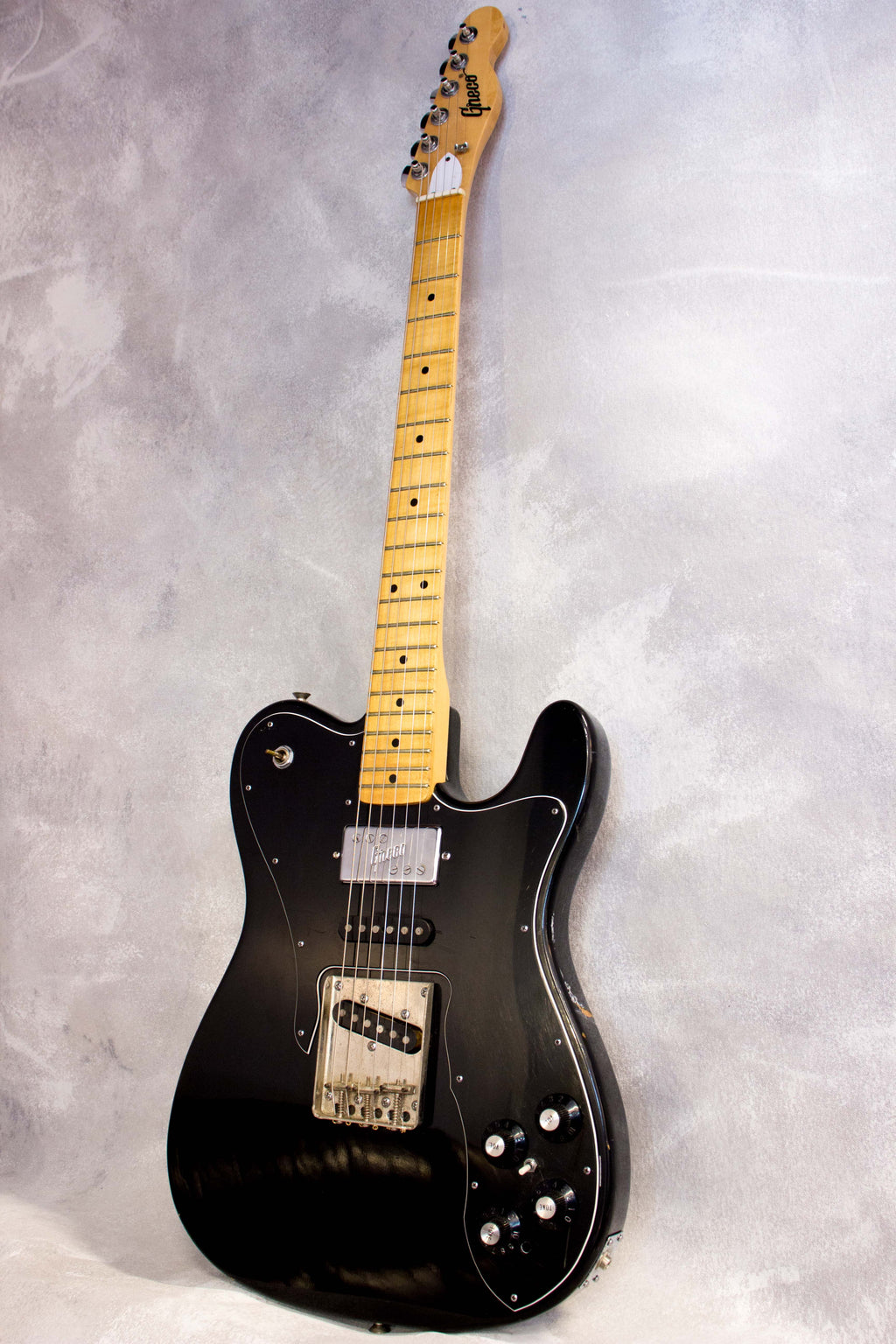 Greco Spacey Sounds TC500 Tele Custom Style Black 1974