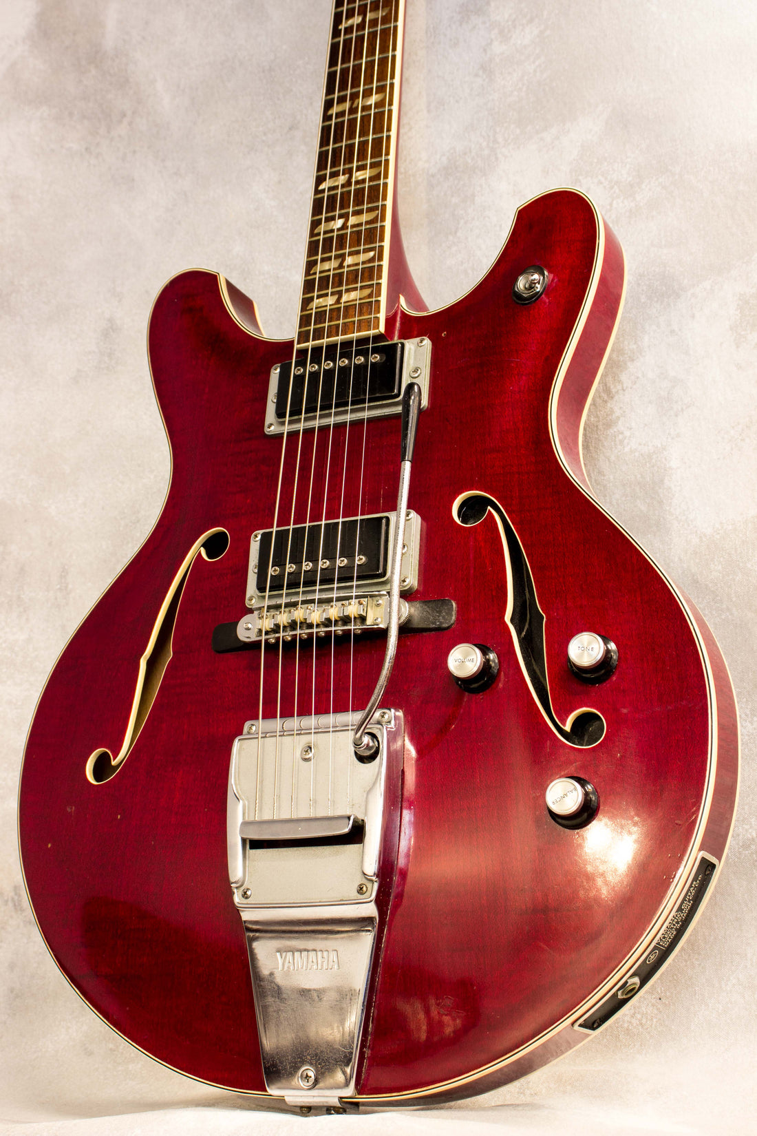 Yamaha SA-50 Hollow Body Transparent Red 1967