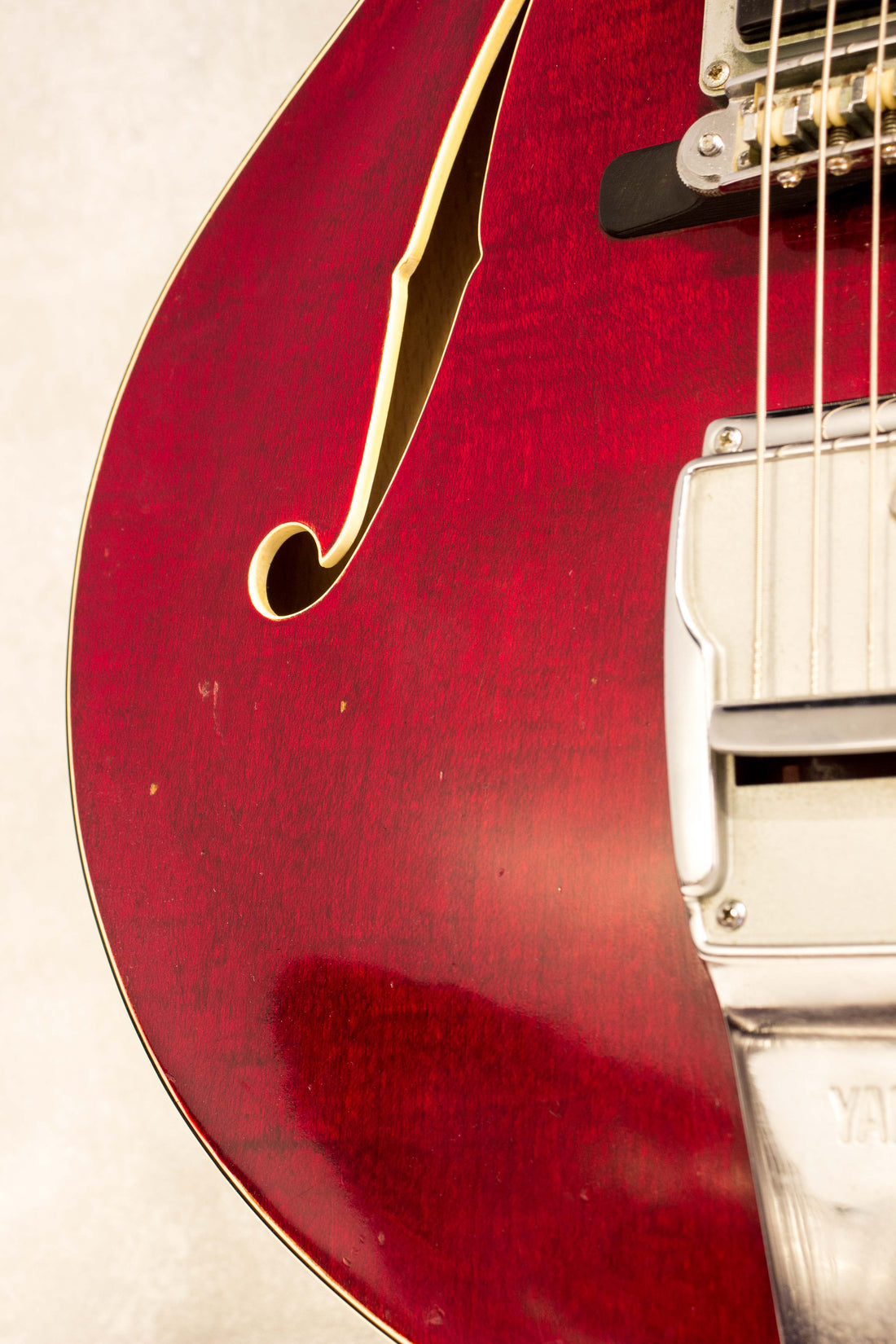 Yamaha SA-50 Hollow Body Transparent Red 1967