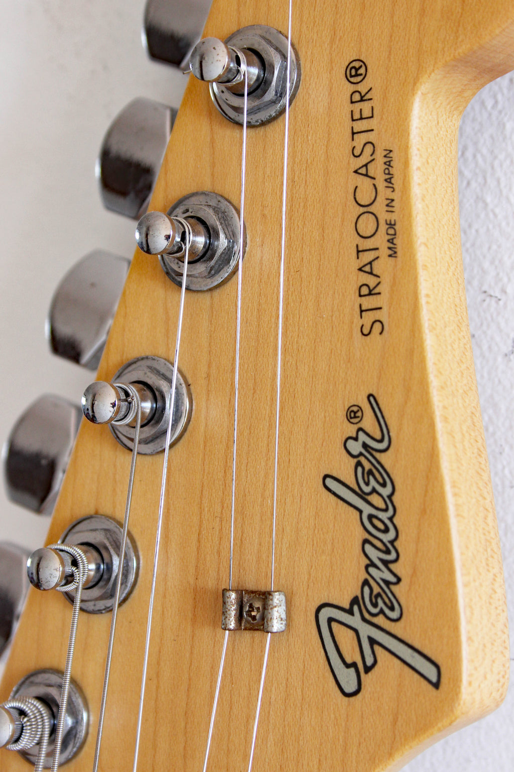 Used Fender American Standard Stratocaster Honey Blonde Modded