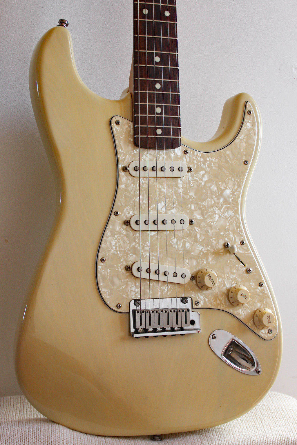Used Fender American Standard Stratocaster Honey Blonde Modded
