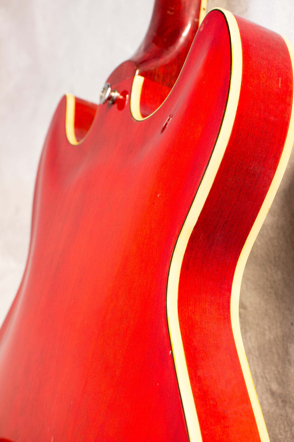 Yamaha SA700 Super Axe Semi-Hollow Persimmon Red 1977