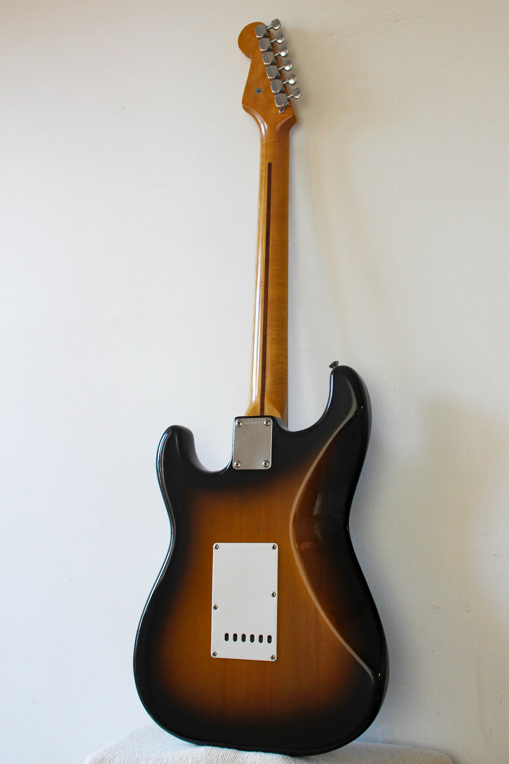 Used Squier Stratocaster MIJ 1984 JV Serial 2 Tone Sunburst