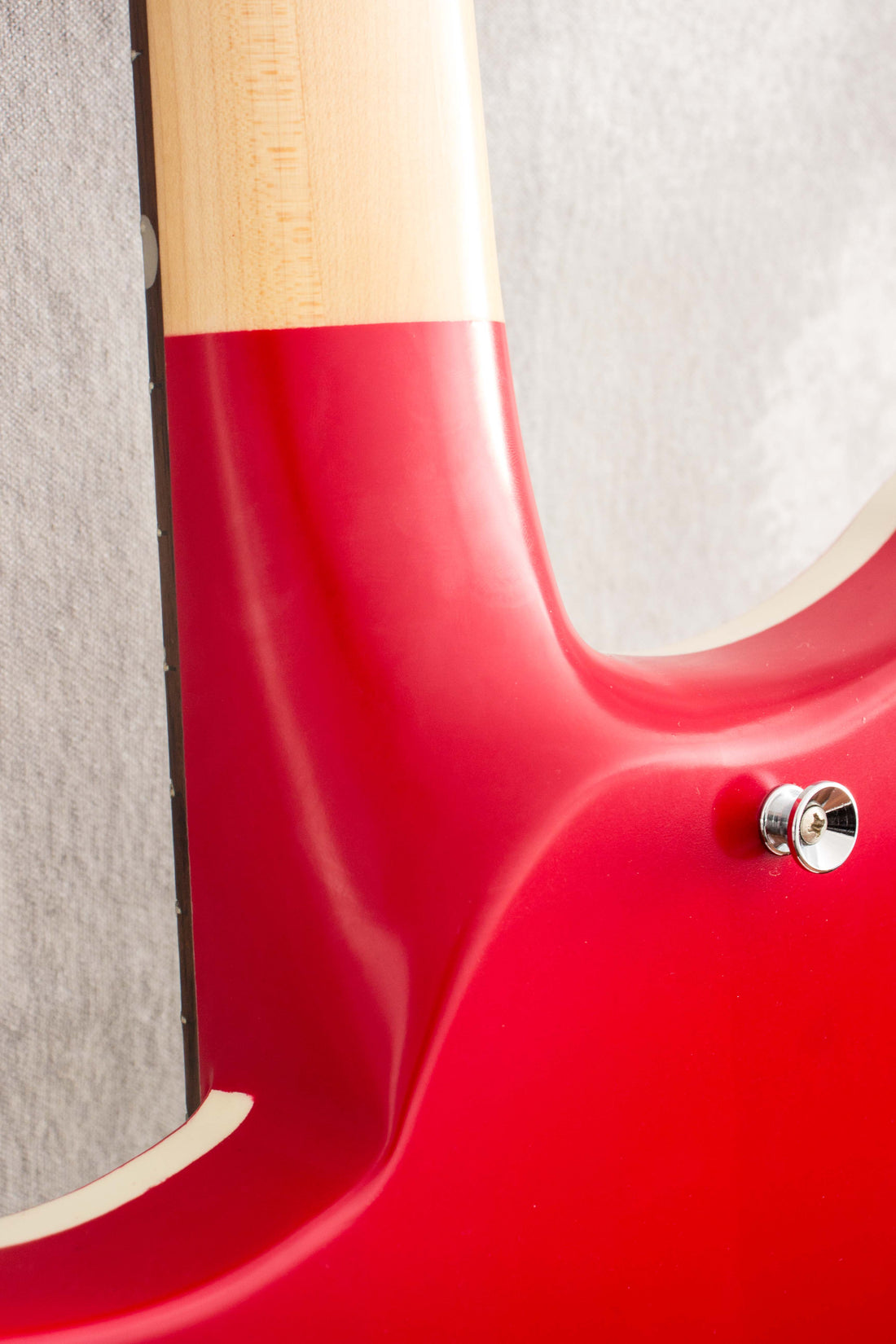 Mystery Non-Reverse Firebird Style Bass Dakota Red 2016