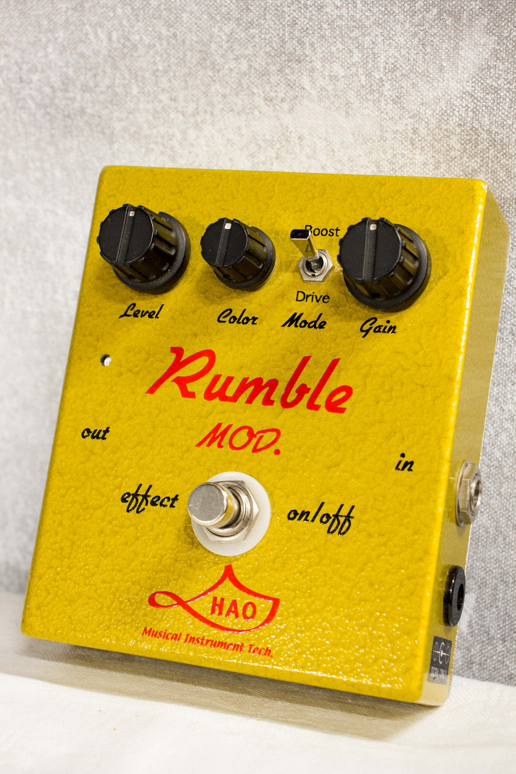 Hao Rumble Mod Overdrive Pedal