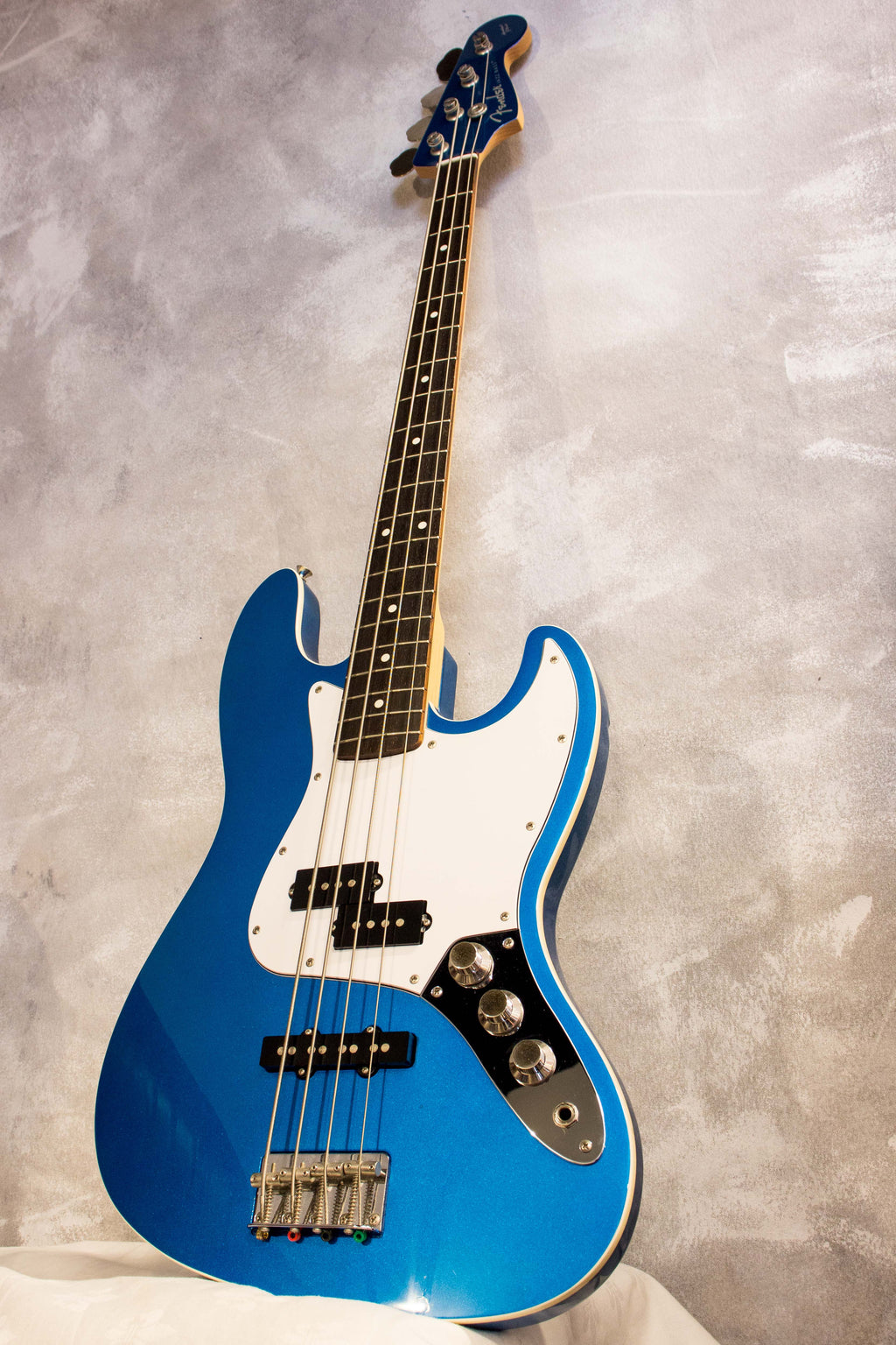 Fender Japan Aerodyne Jazz Bass Lake Placid Blue 2014