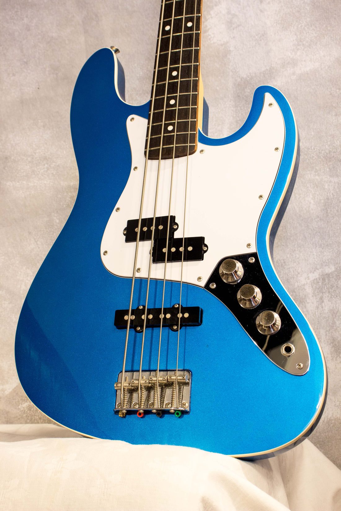 Fender Japan Aerodyne Jazz Bass Lake Placid Blue 2014