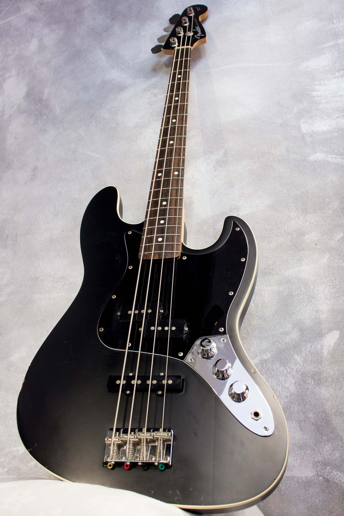 Fender Japan Aerodyne Jazz Bass Matte Black 2004