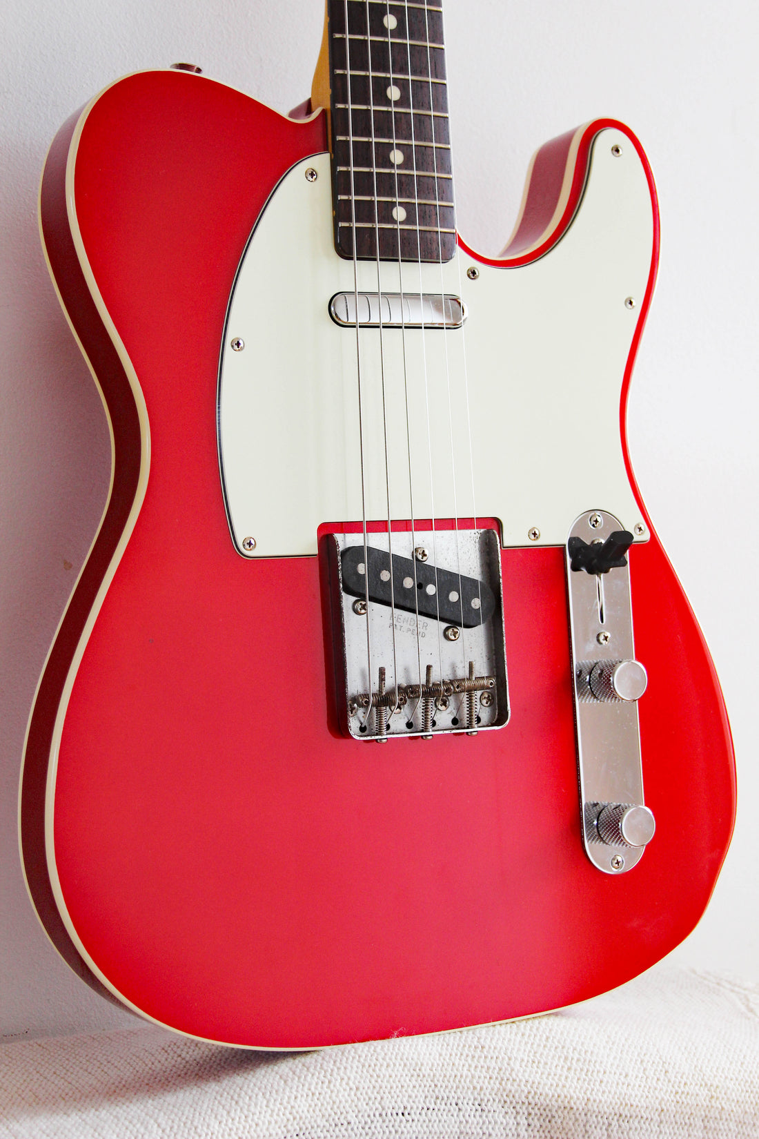 Used Fender Telecaster '62 Reissue Bound Candy Apple Red