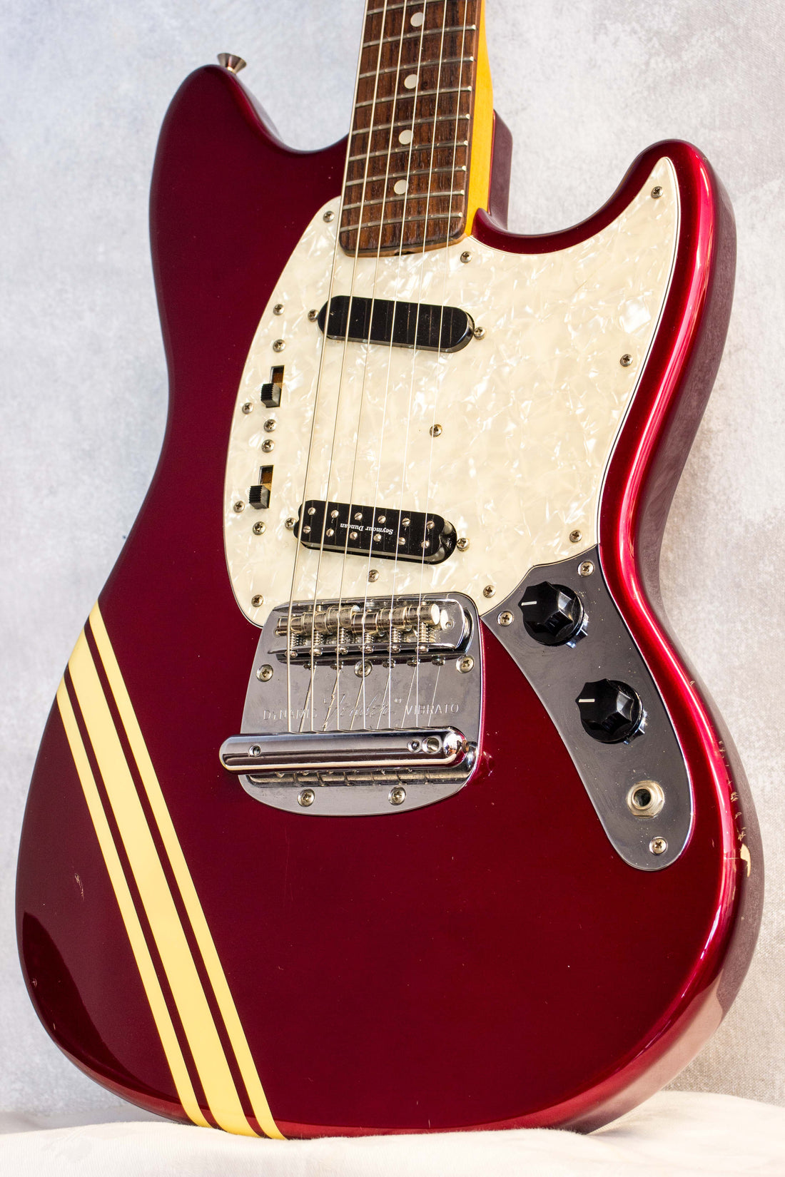 Fender '73 Competition Mustang MG73-CO Old Candy Apple Red 2008