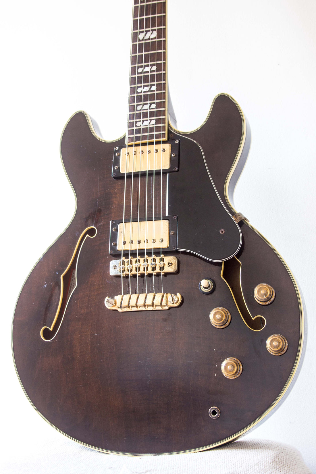 Greco Super View SV-800 Semi-Hollow Walnut 1979