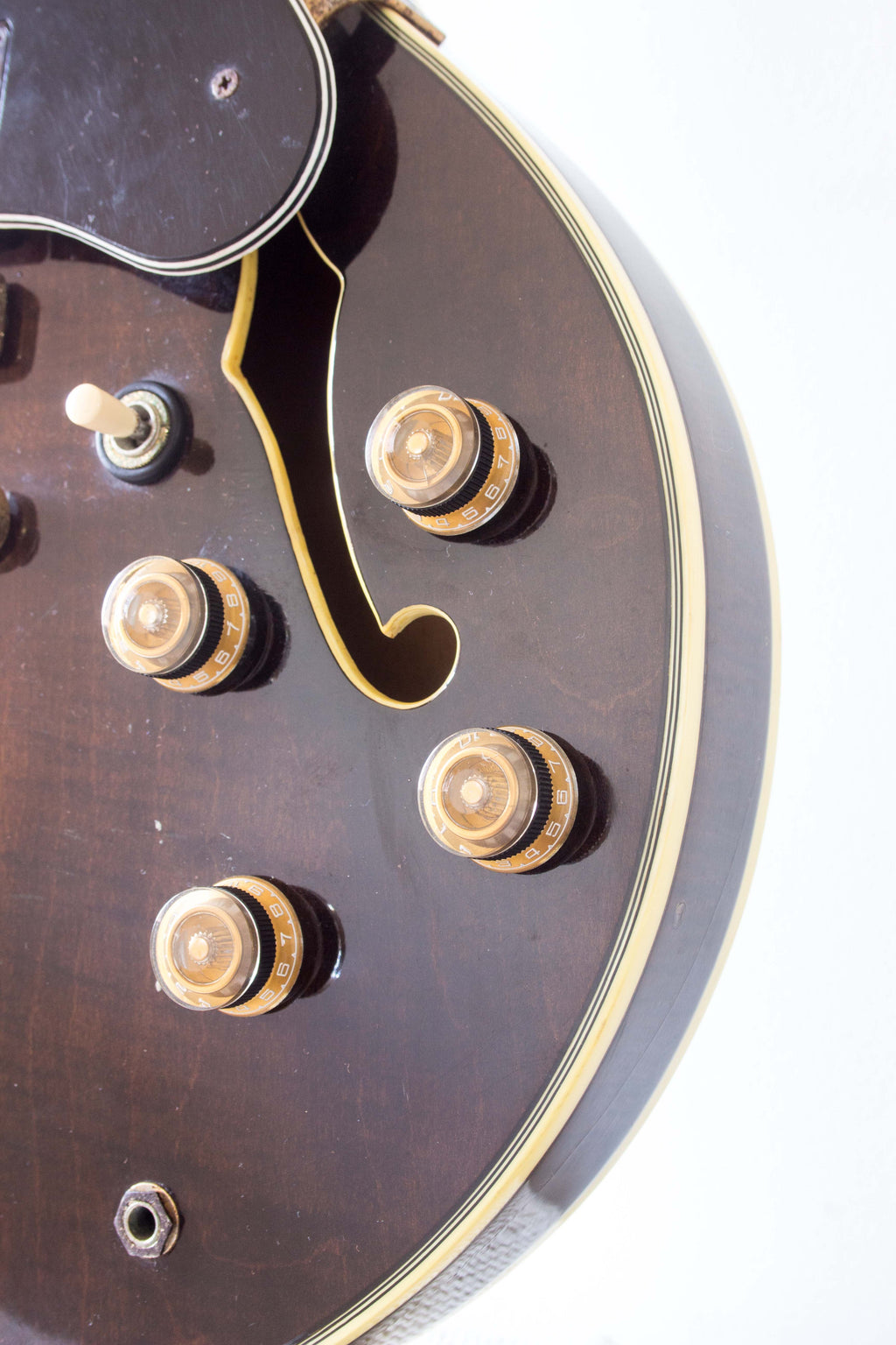 Greco Super View SV-800 Semi-Hollow Walnut 1979