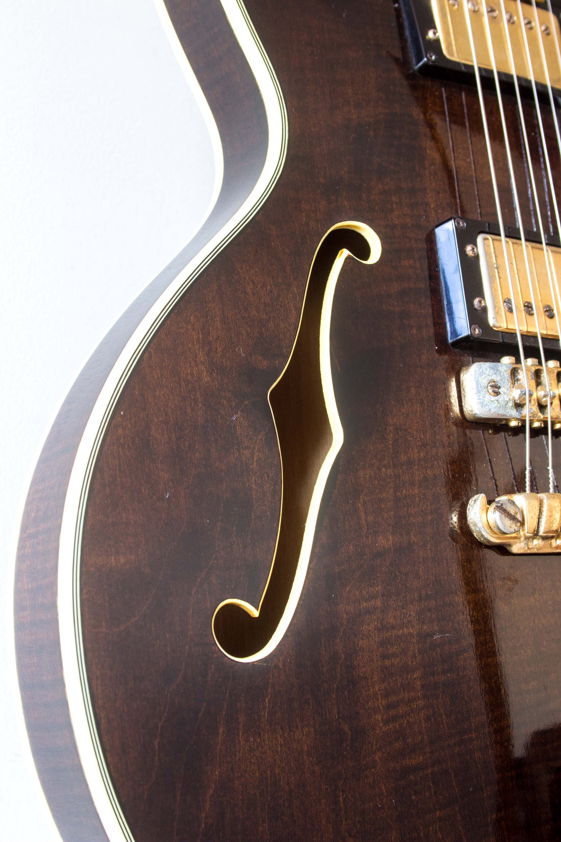 Greco Super View SV-800 Semi-Hollow Walnut 1979