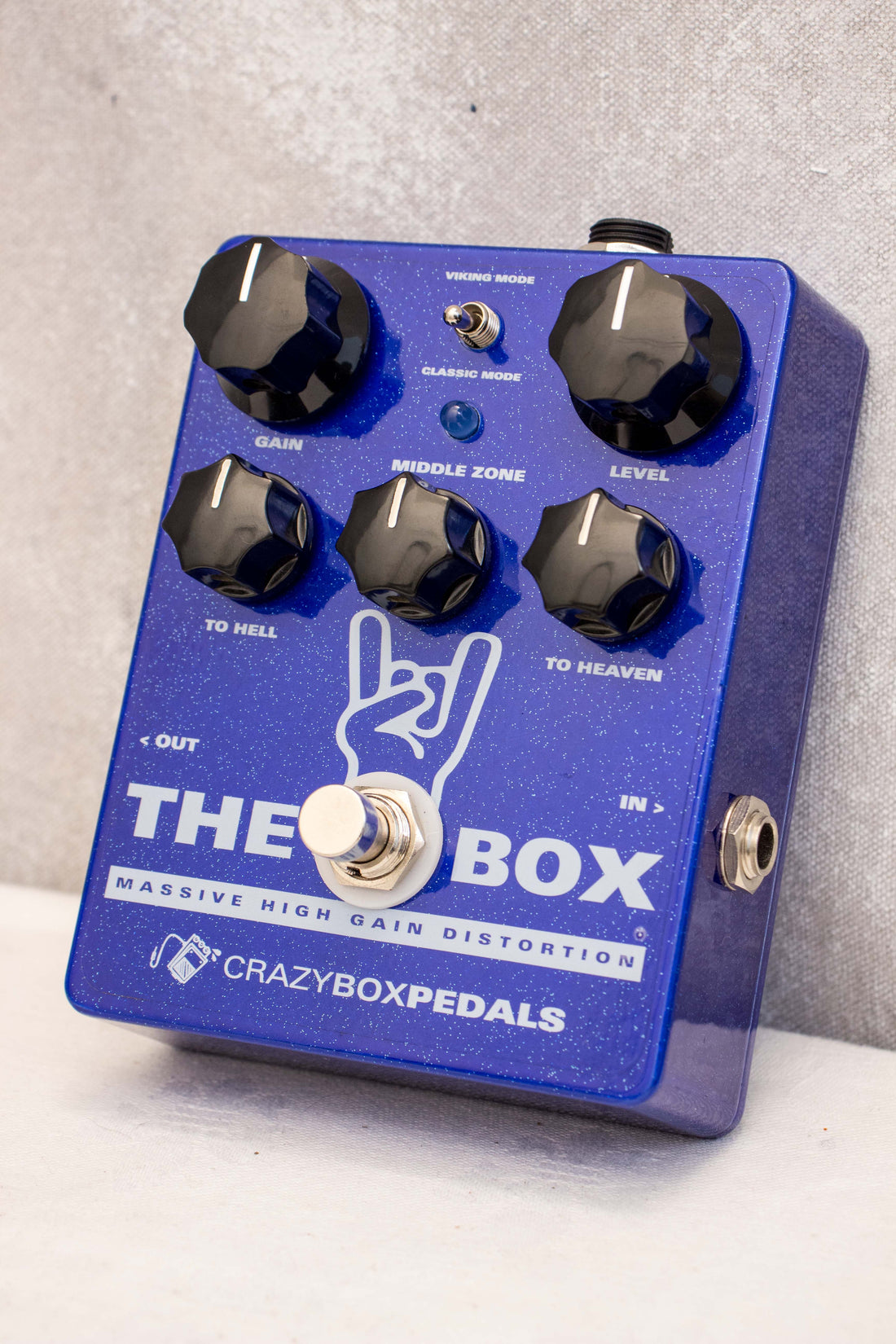 Crazy Box Pedals 'The Box' Massive High Gain Distortion Pedal