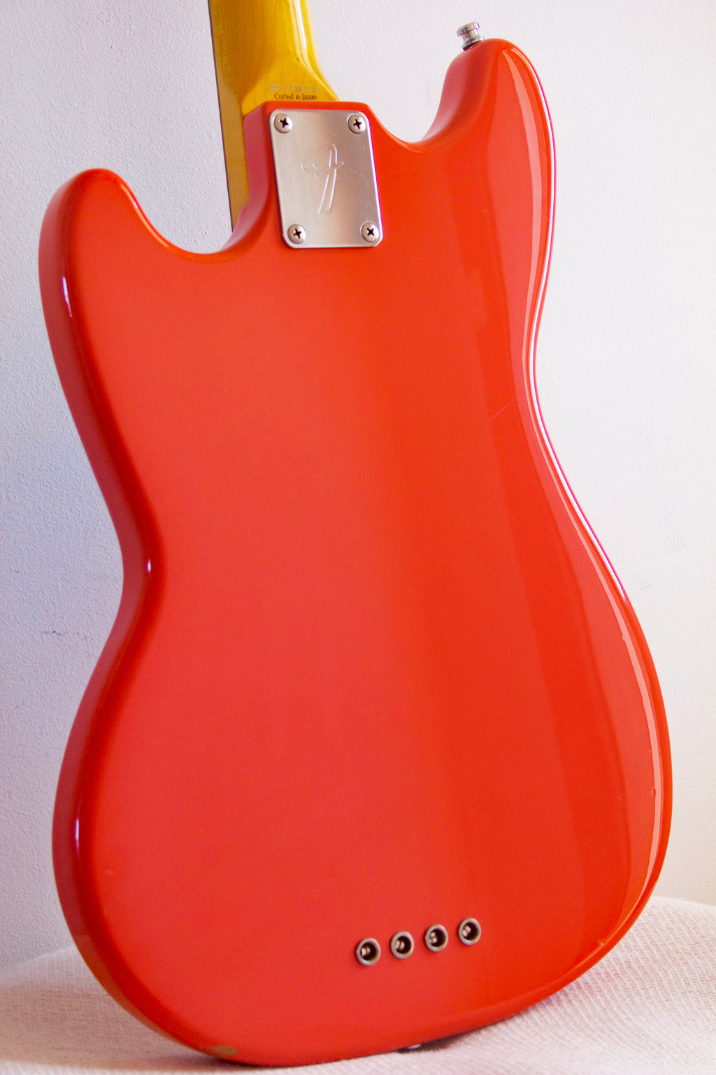 Fender Mustang Bass Fiesta Red 1999-02