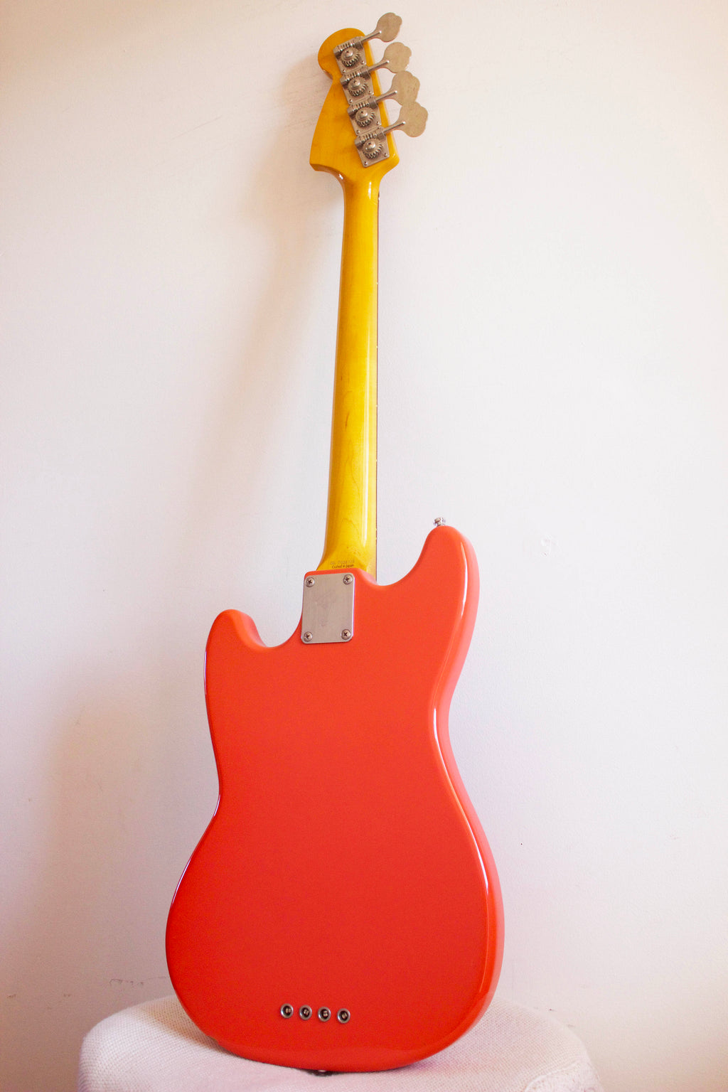 Fender Mustang Bass Fiesta Red 1999-02