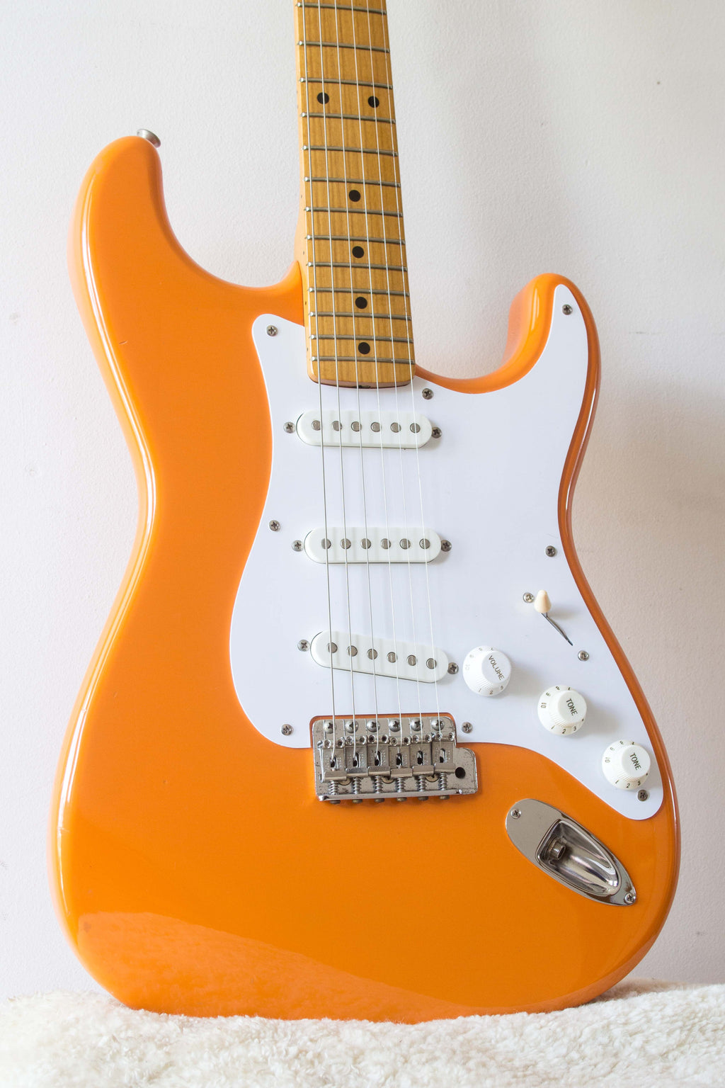 Fender Japan '57 Reissue Stratocaster ST57-58 Capri Orange 1999-02