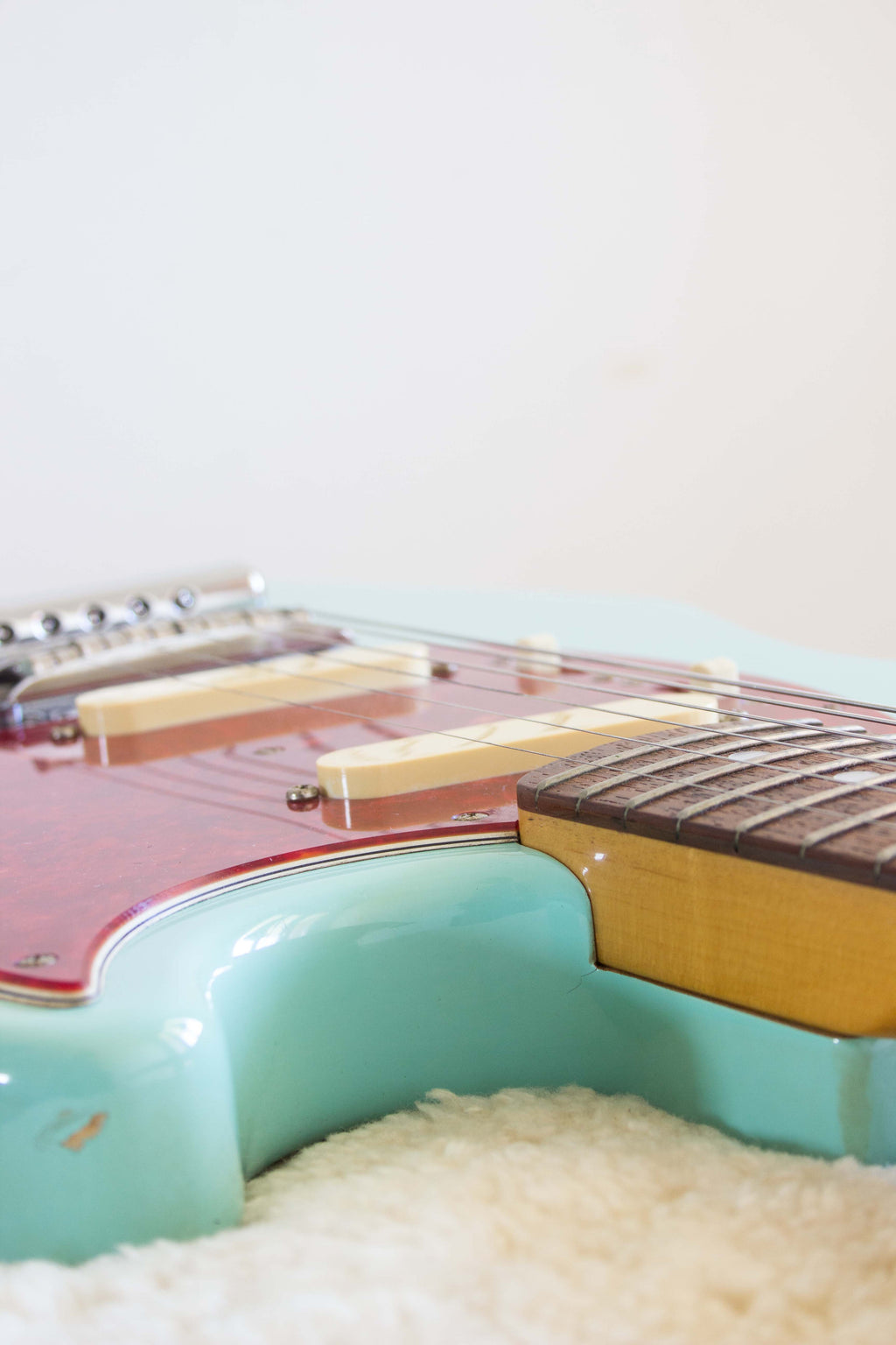 Fender Japan '69 Reissue Mustang MG69-65 Aged Sonic Blue 1997-00