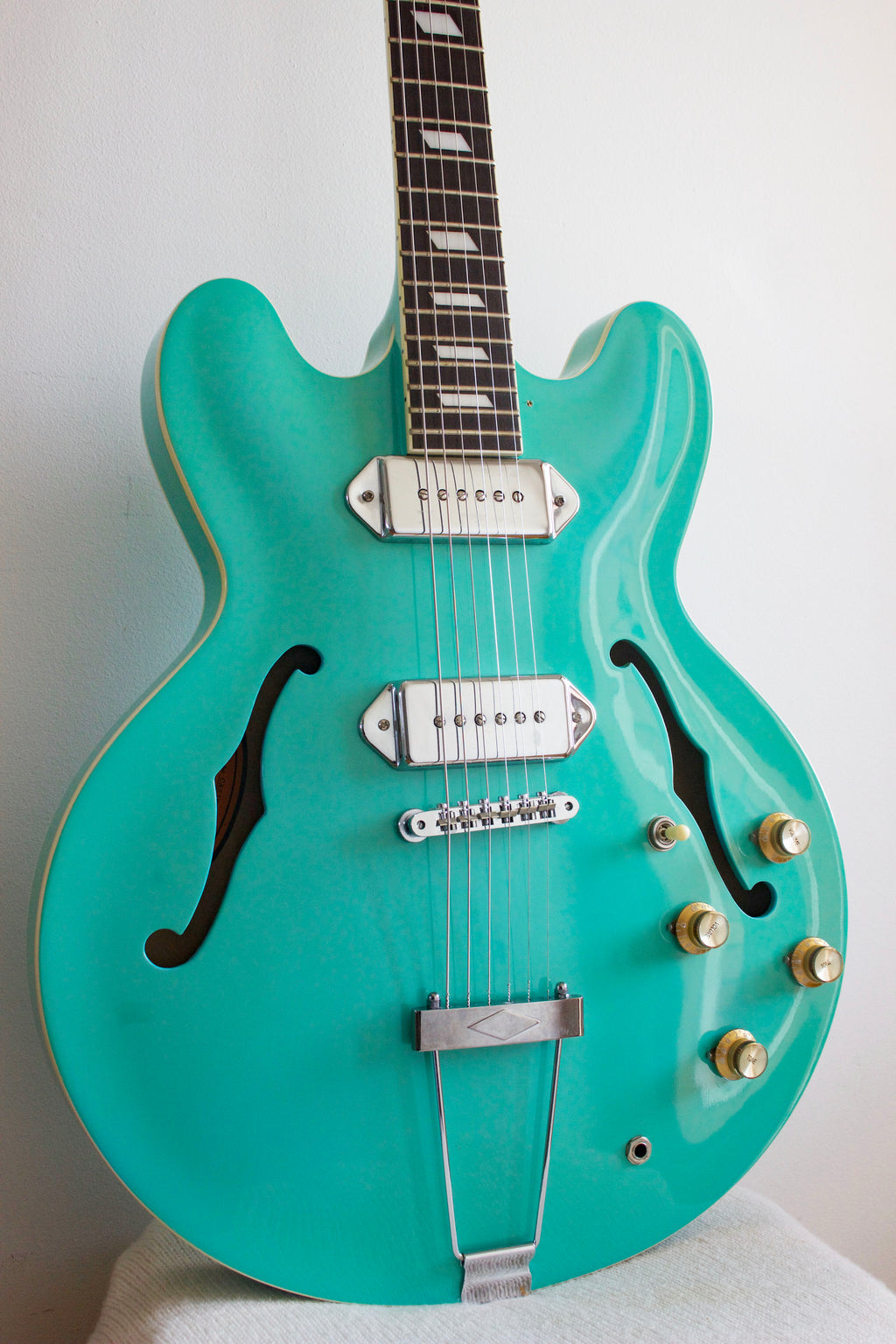 Epiphone Casino Hollow Body Turquoise MIK 2000