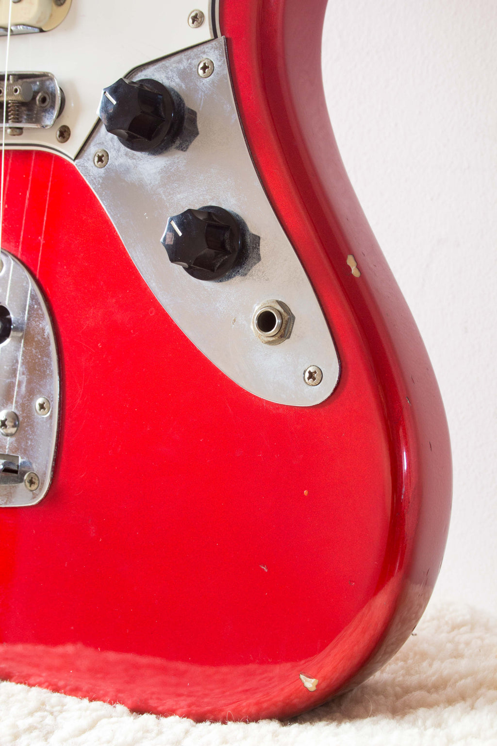 Fender Japan Jaguar JG66 Candy Apple Red 1996