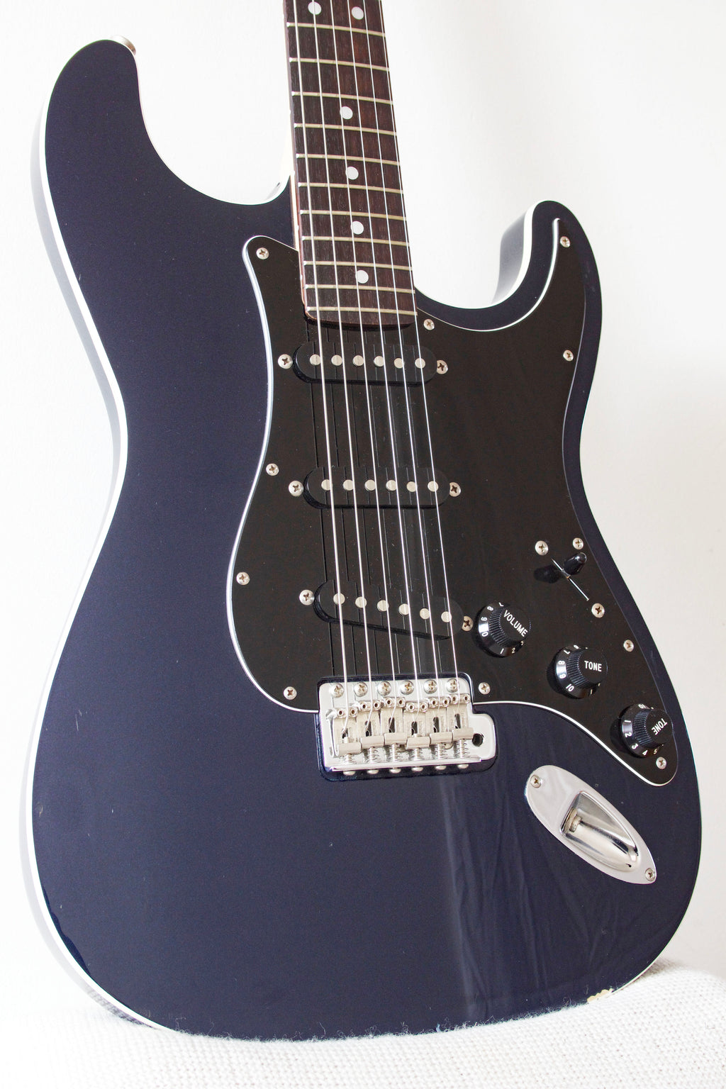 Fender Aerodyne Stratocaster Gun Metal Blue 2014