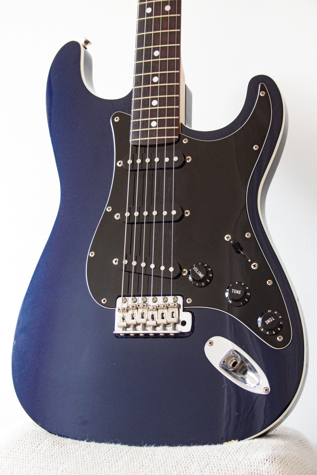 Fender Aerodyne Stratocaster Gun Metal Blue 2014