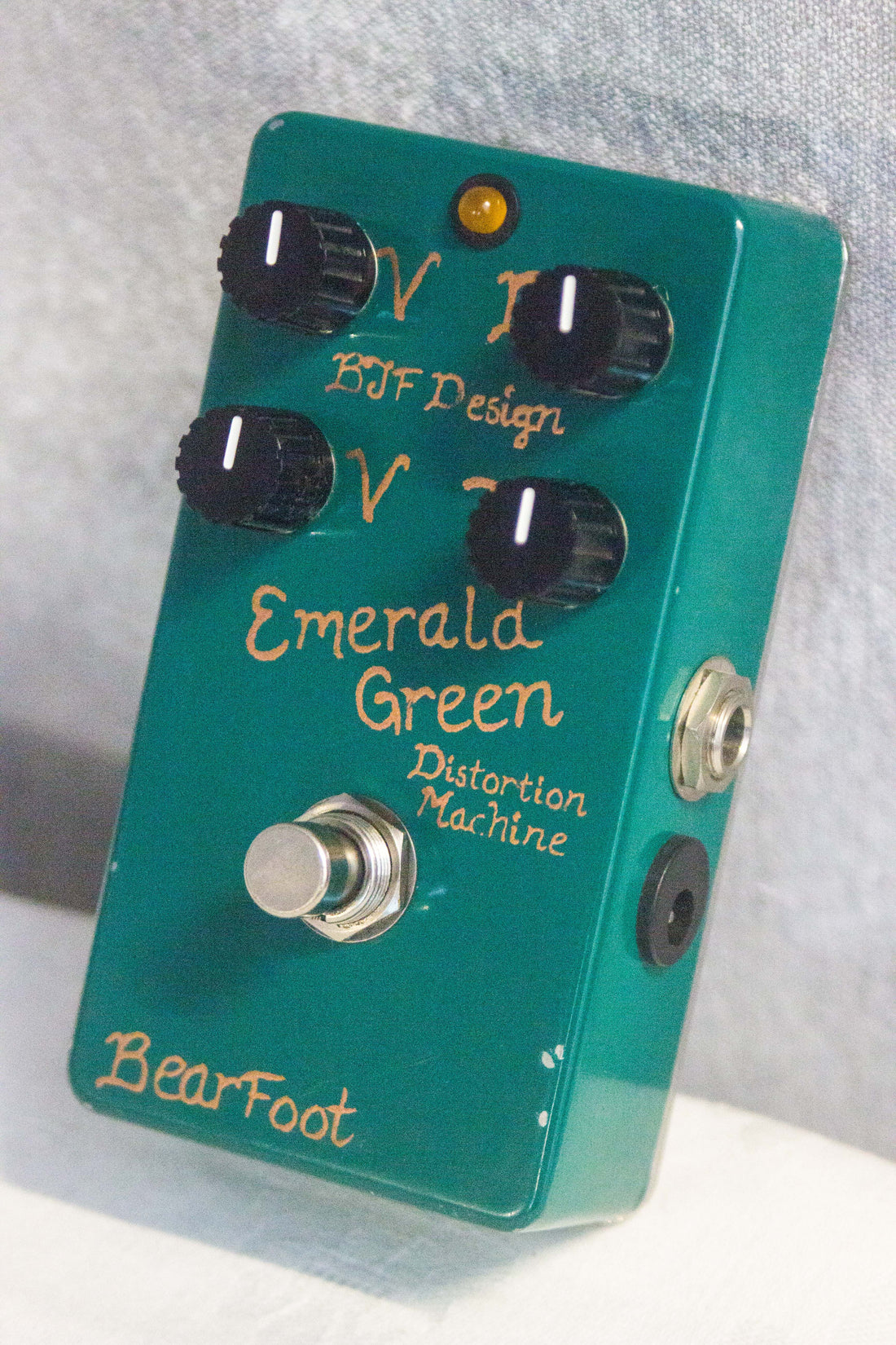 Bearfoot FX Emerald Green Distortion Machine Pedal