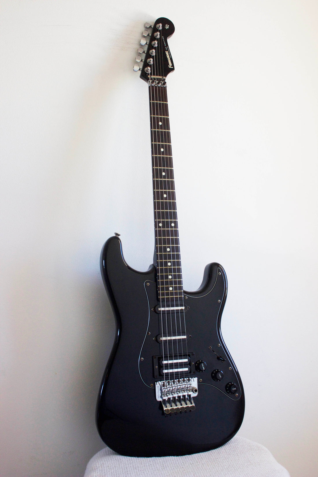 Fernandes The Function FST65 Super Strat Black Circa 1985