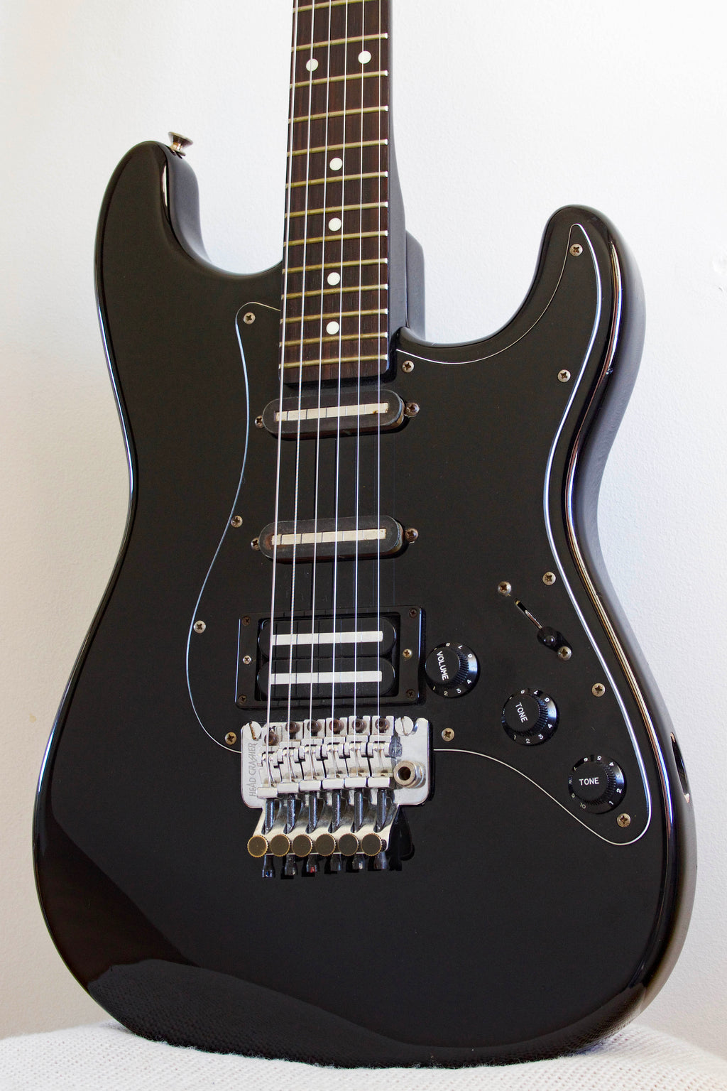 Fernandes The Function FST65 Super Strat Black Circa 1985