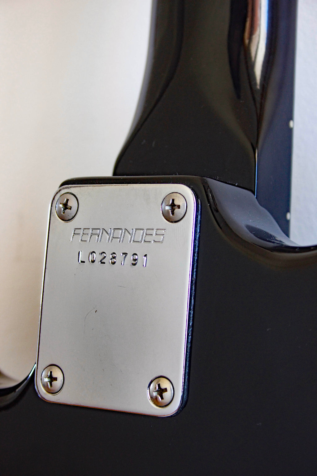 Fernandes The Function FST65 Super Strat Black Circa 1985