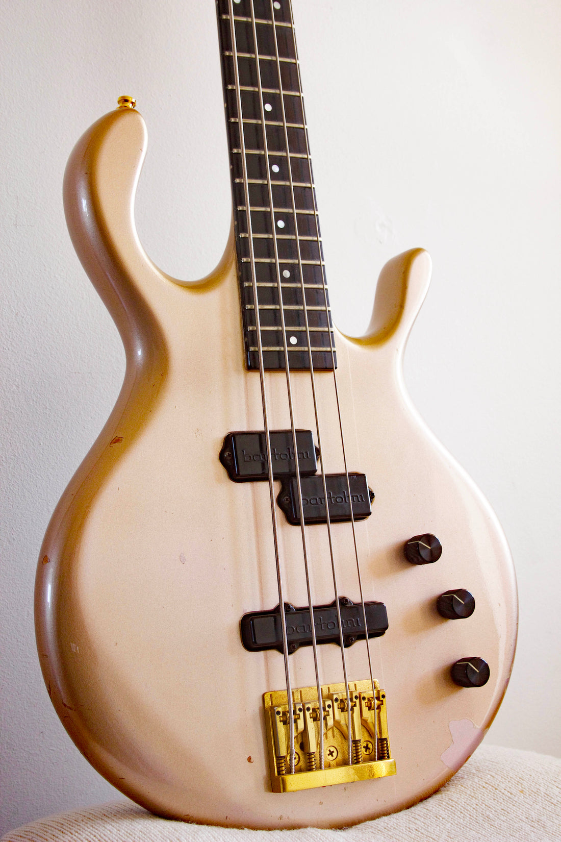 Pedulla MVP Bass Champagne Sparkle 1988