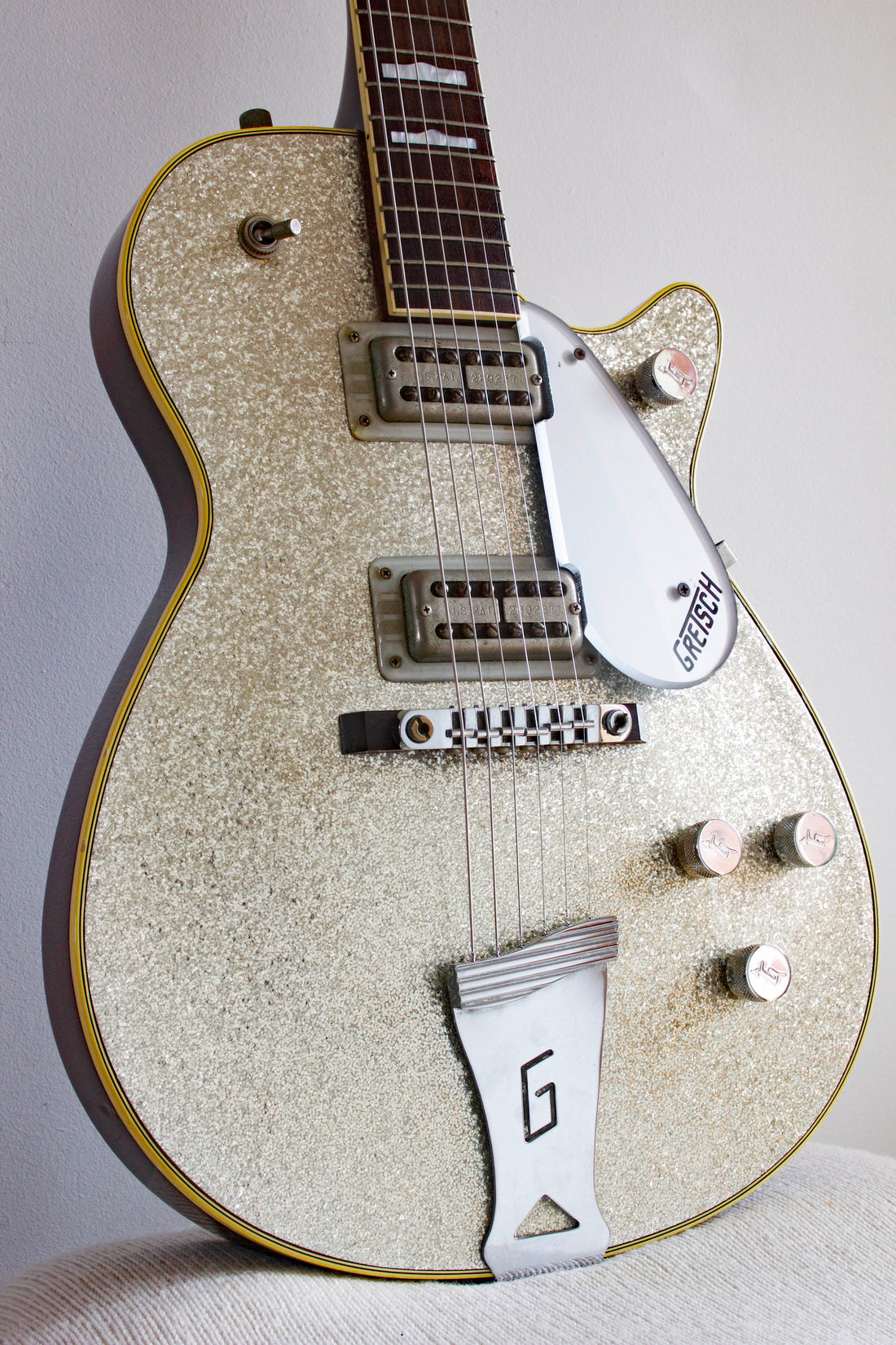 Gretsch G6129 Sparkle Jet Silver 1989