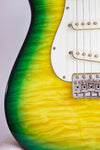 Fender '62 Reissue Stratocaster Quilt Maple Yellow Lime Burst 2013