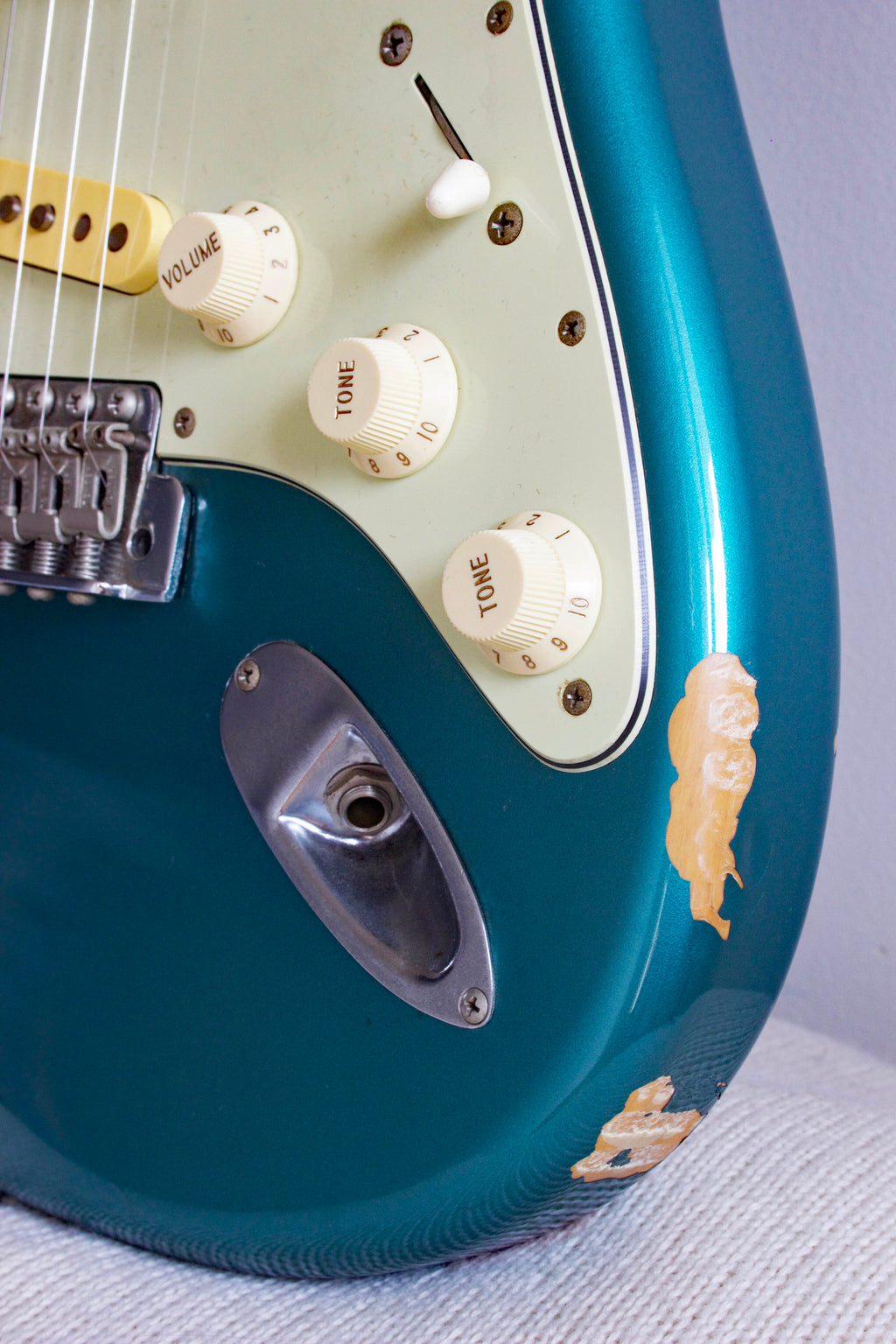 Fender '62 Reissue Stratocaster Texas Specials Ocean Turquoise Metallic 1993/4