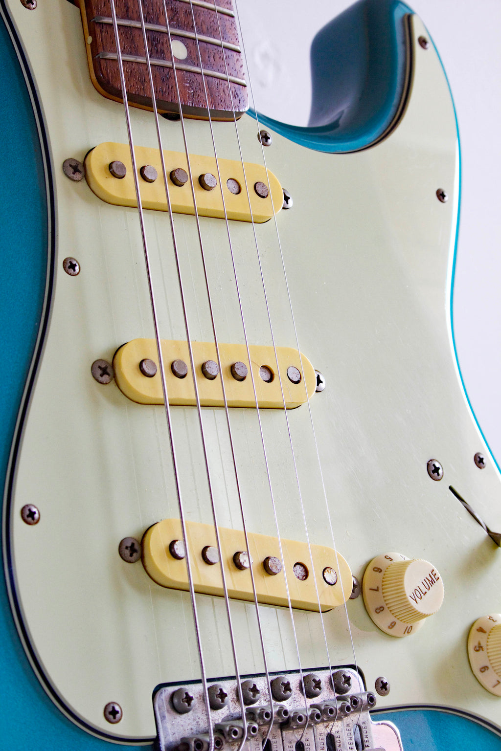 Fender '62 Reissue Stratocaster Texas Specials Ocean Turquoise Metallic 1993/4