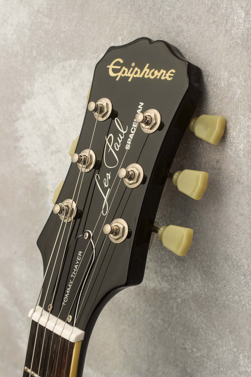 Epiphone Tommy Thayer 'Spaceman' Les Paul Standard Silver Flake 2011