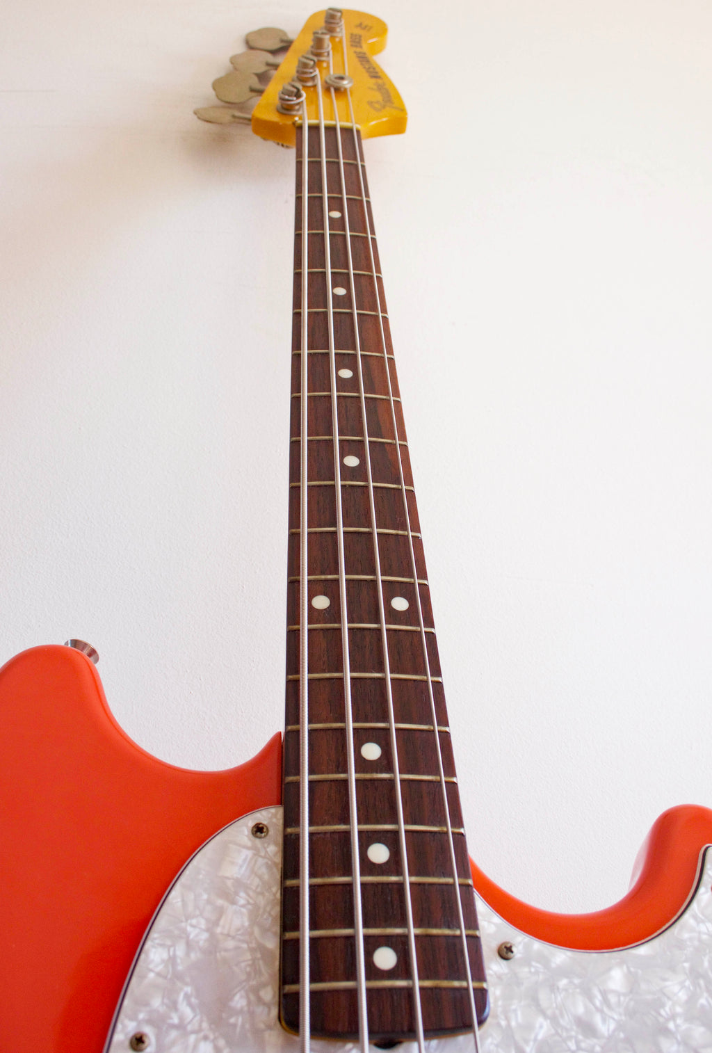 Fender Mustang Bass Fiesta Red 1997-00