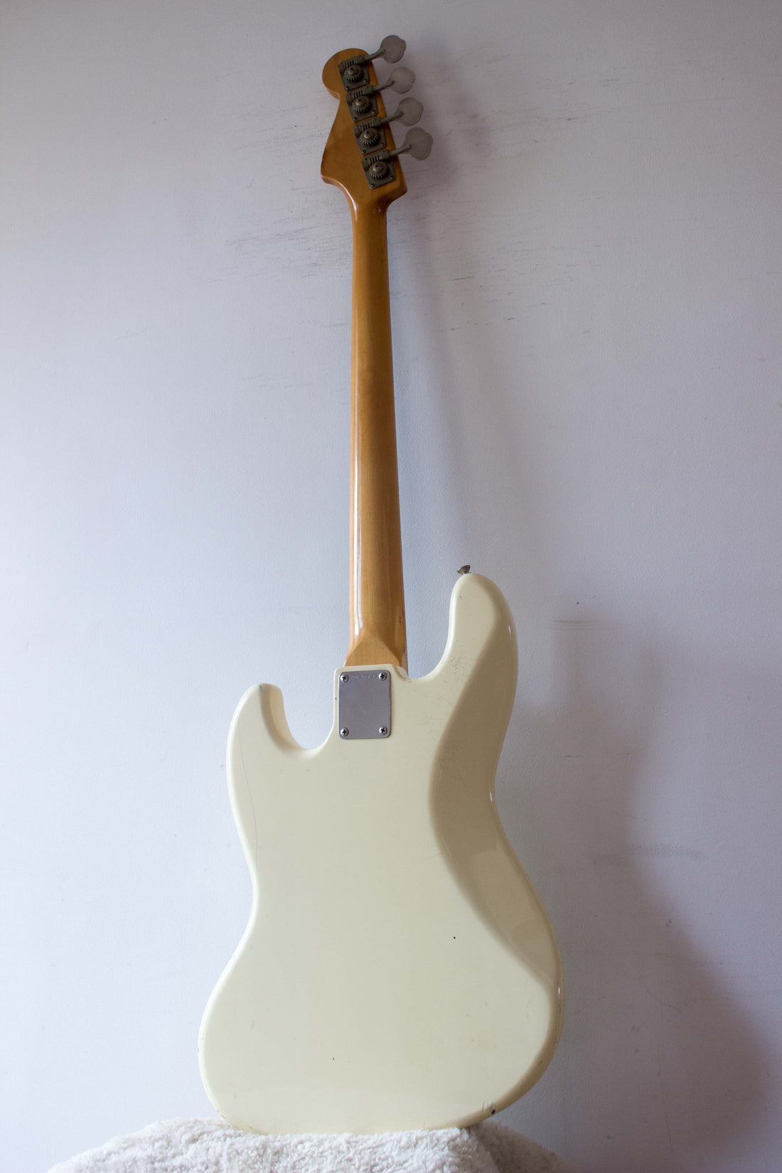 Squier MIJ Jazz Bass A-Serial SJB-55 Arctic White 1985