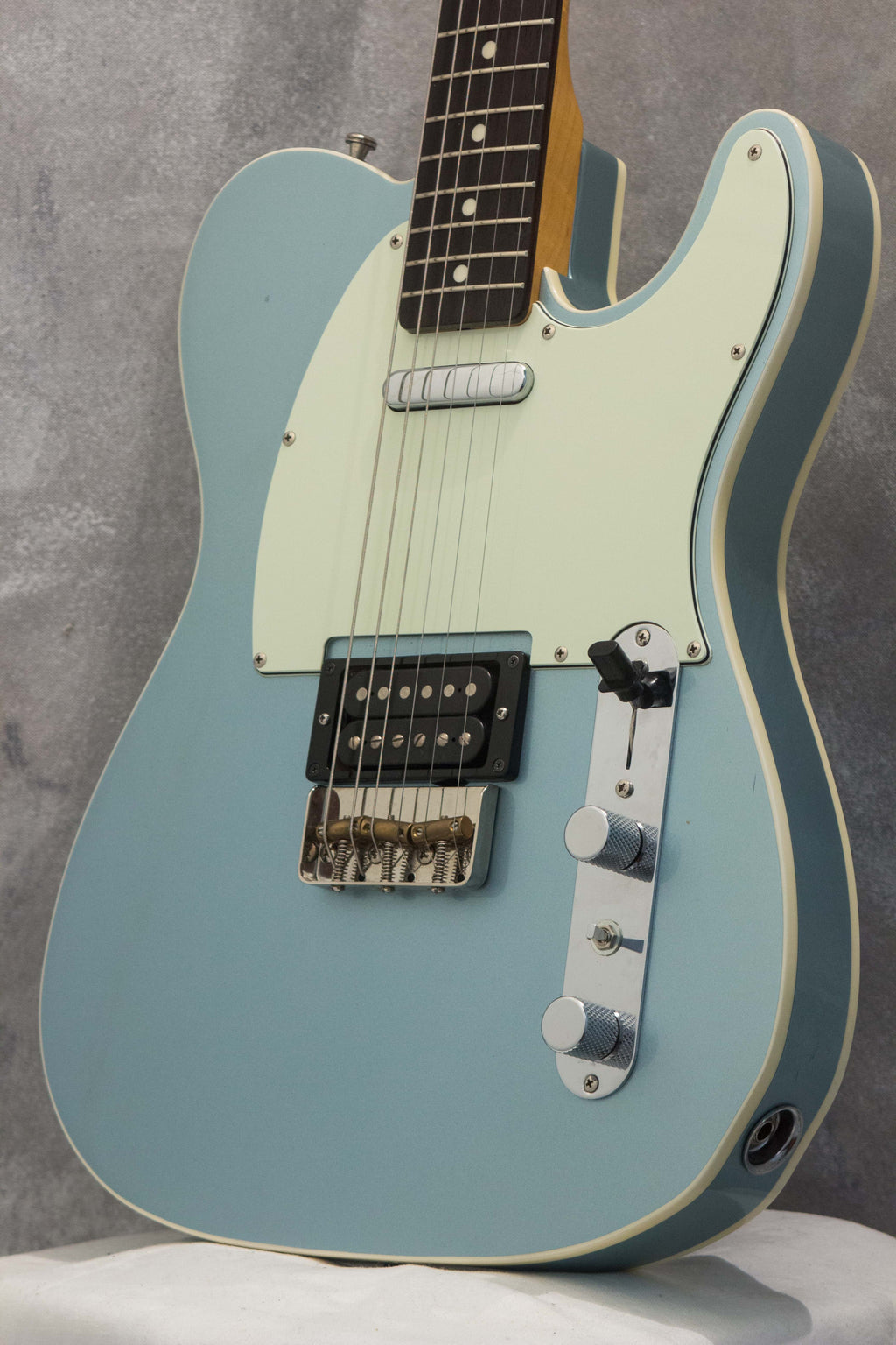 Fender Japan '62 Telecaster TL62B Bound Ice Blue Metallic 2013