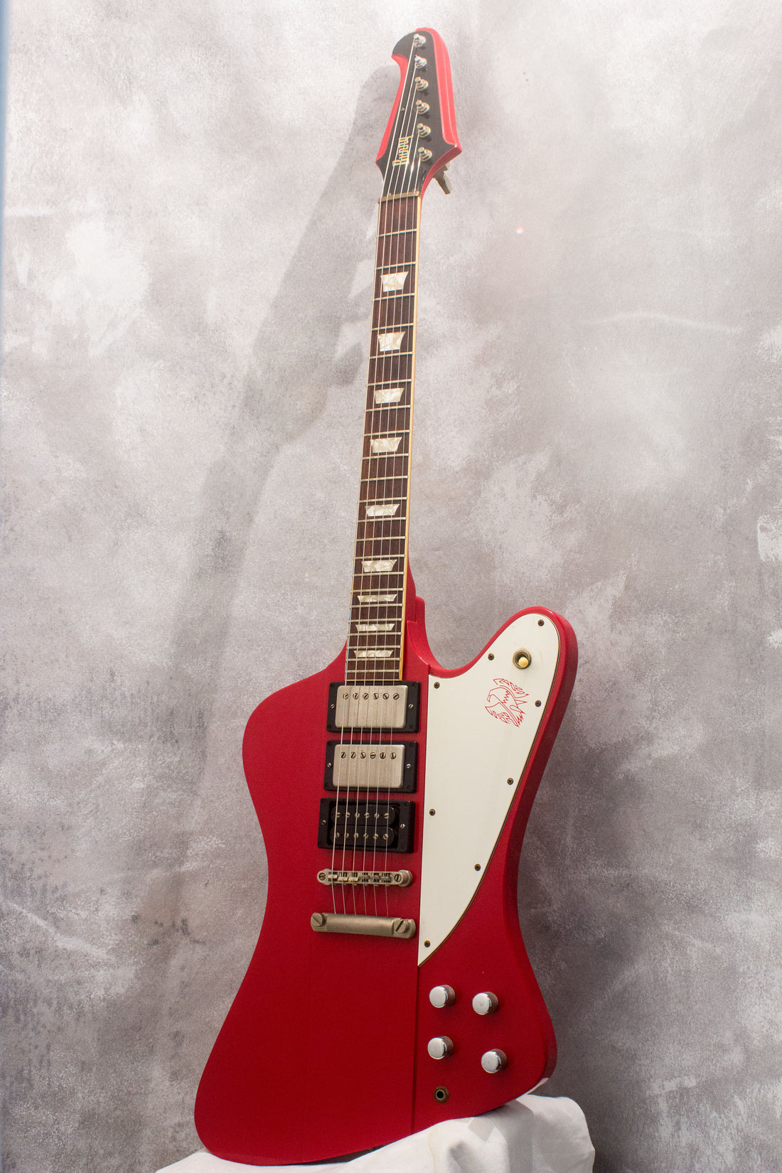 Burny FB-80Z Firebird Style Cardinal Red 1990