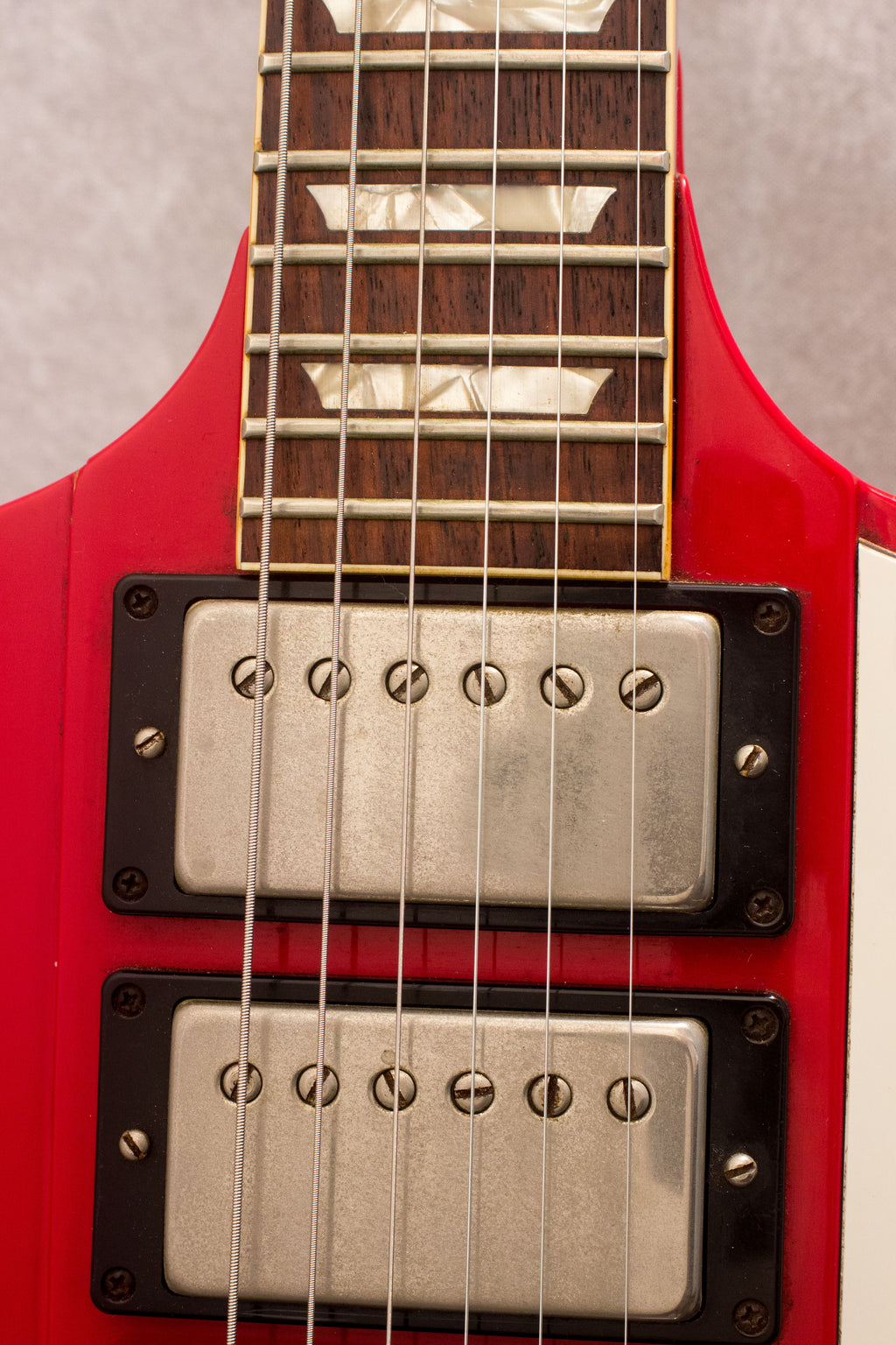 Burny FB-80Z Firebird Style Cardinal Red 1990