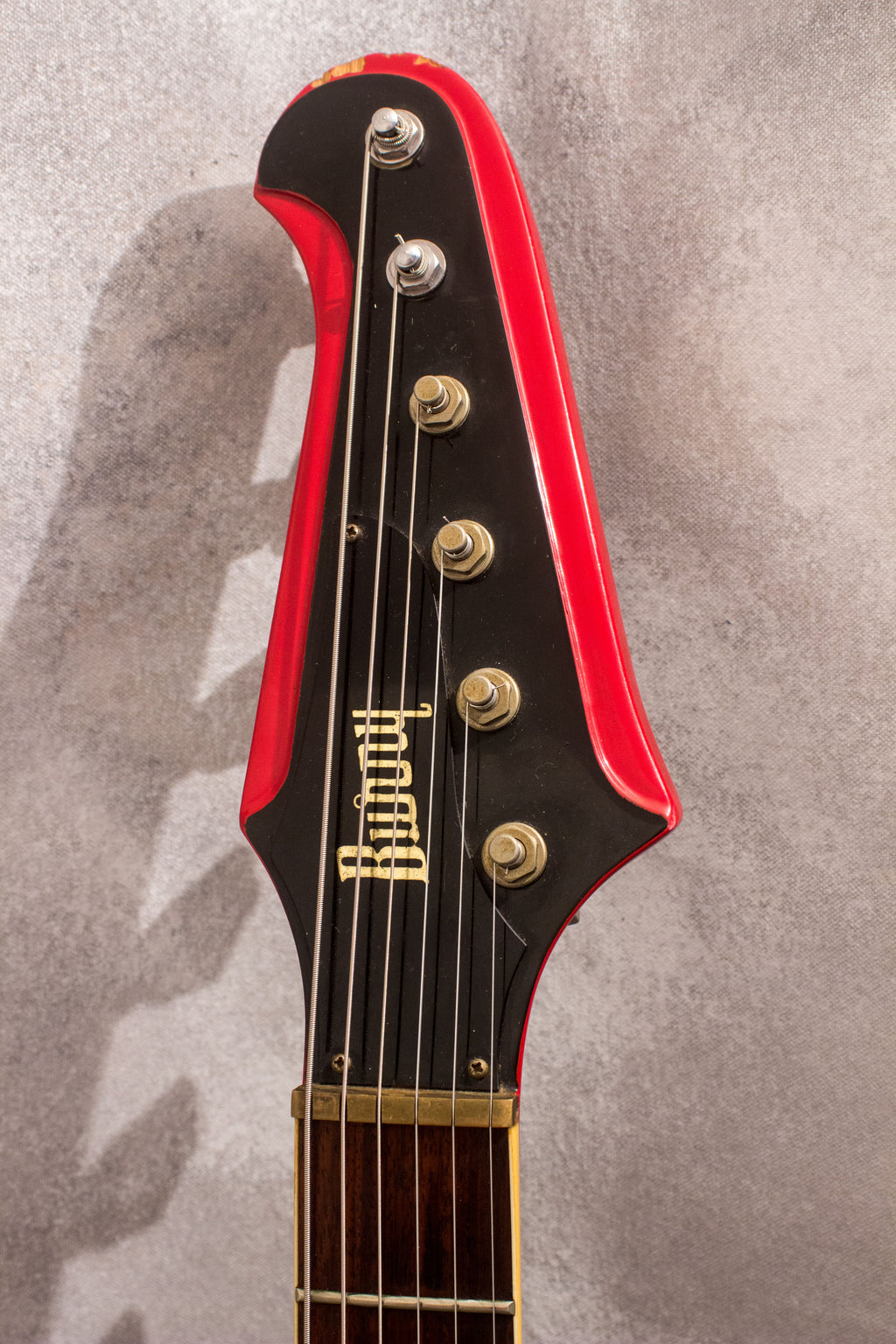 Burny FB-80Z Firebird Style Cardinal Red 1990