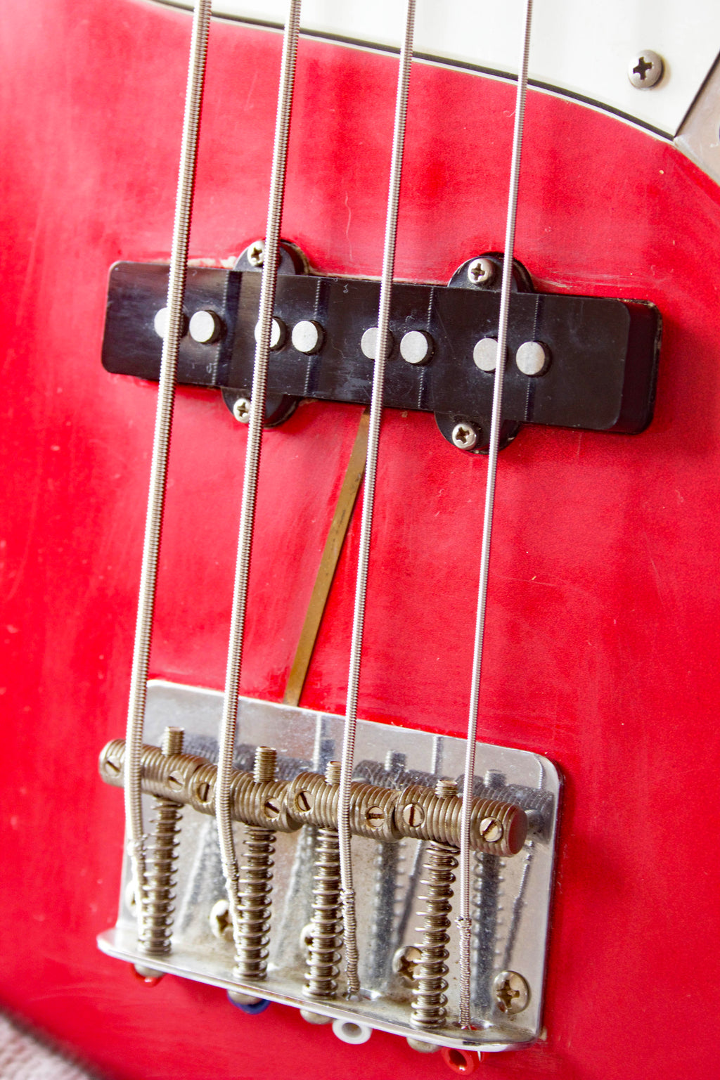 Fender Jazz Bass '62 Reissue Satin Candy Apple Red 1997-00