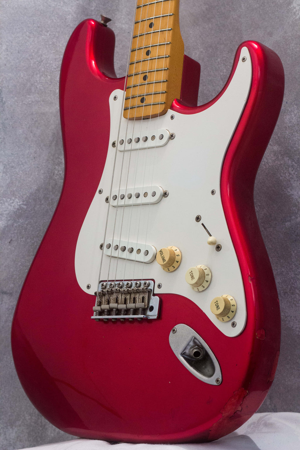 Fender Japan '57 Stratocaster ST57-70TX Candy Apple Red 2000